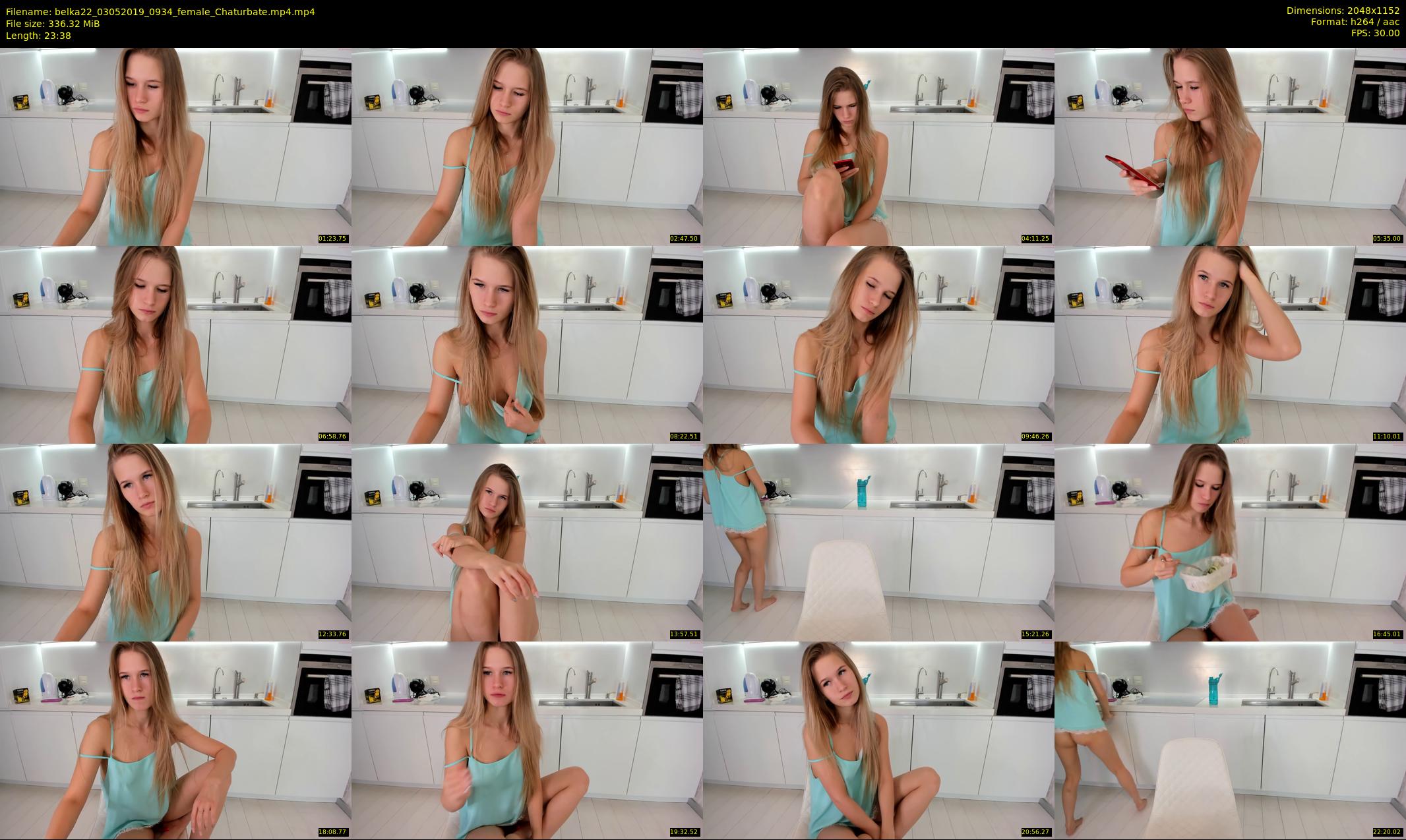 belka22 — 24 minute Chaturbate female cam show recording, 1080p, May 3, 2019