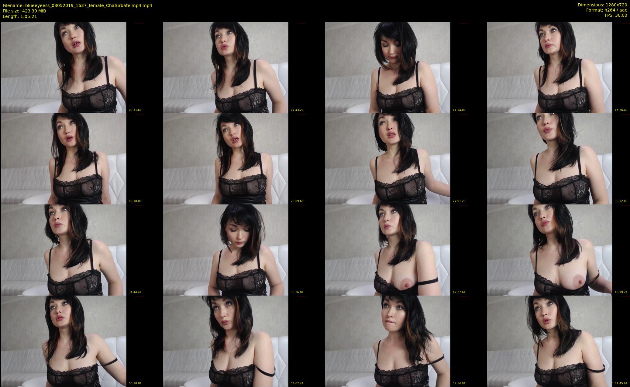 blueeyeess — 66 minute Chaturbate female cam show recording, 720p, May 3, 2019