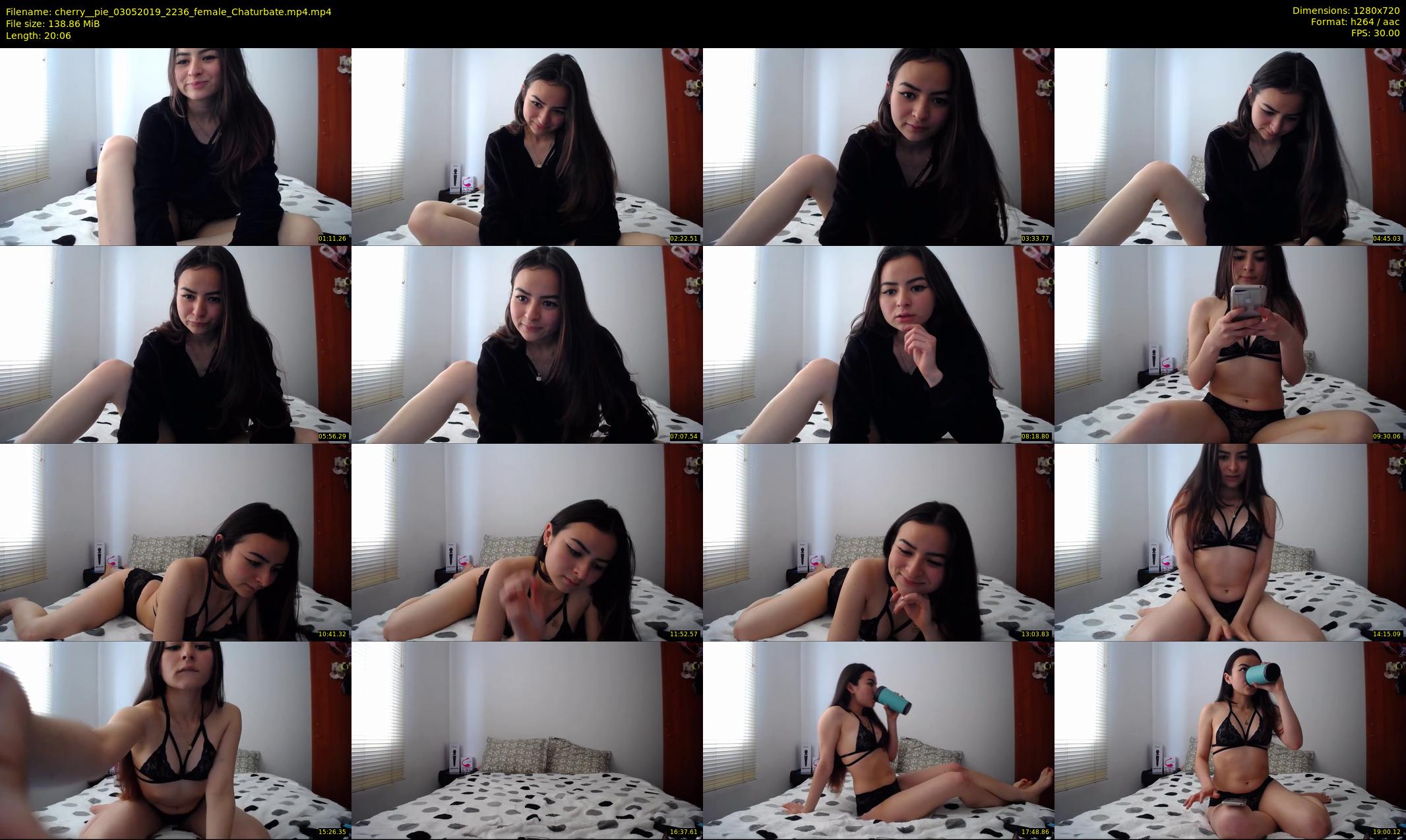 cherry__pie — 21 minute Chaturbate female cam show recording, 720p, May 3, 2019