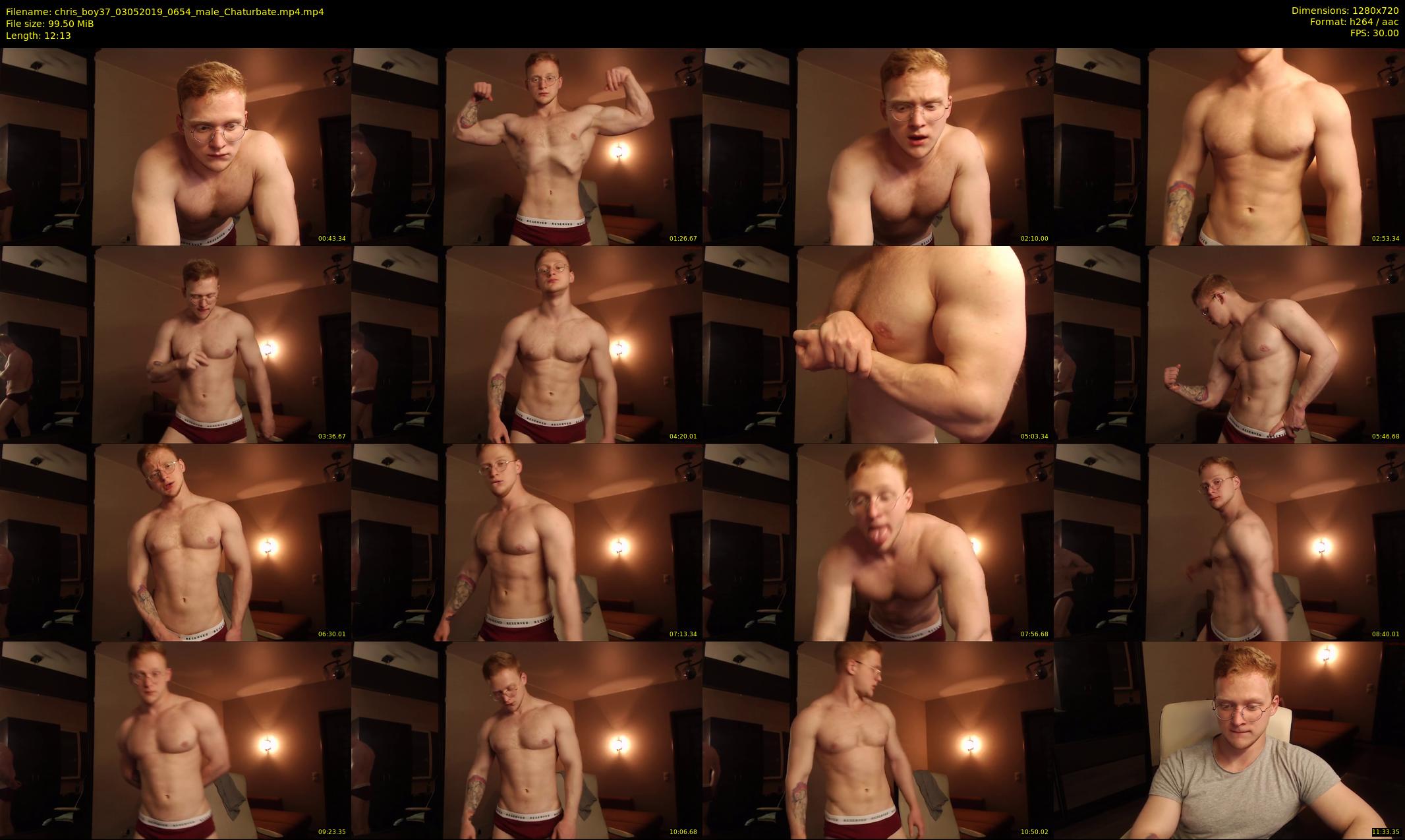 chris_boy37 — 13 minute Chaturbate male cam show recording, 720p, May 3, 2019