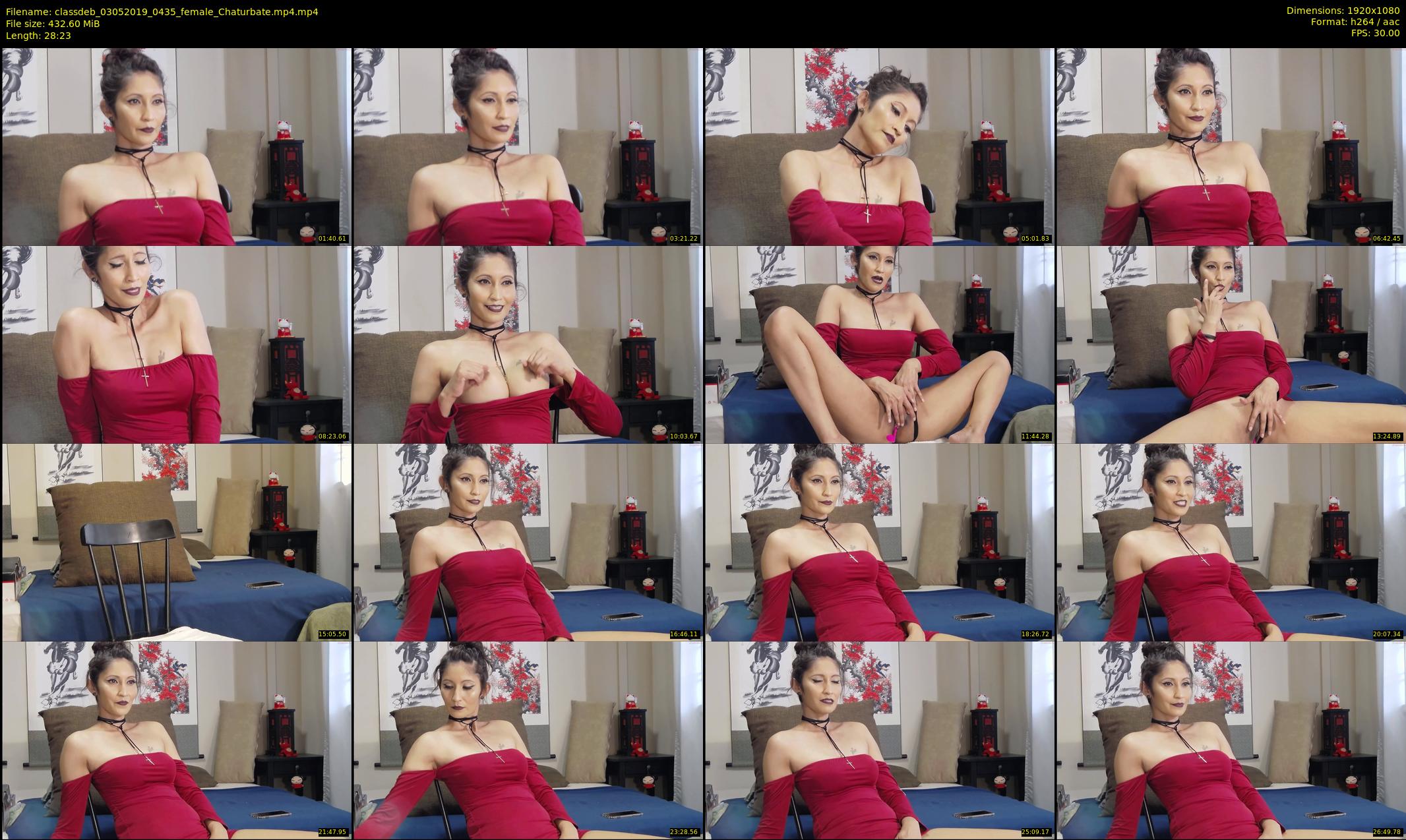 classdeb — 29 minute Chaturbate female cam show recording, 1080p, May 3, 2019