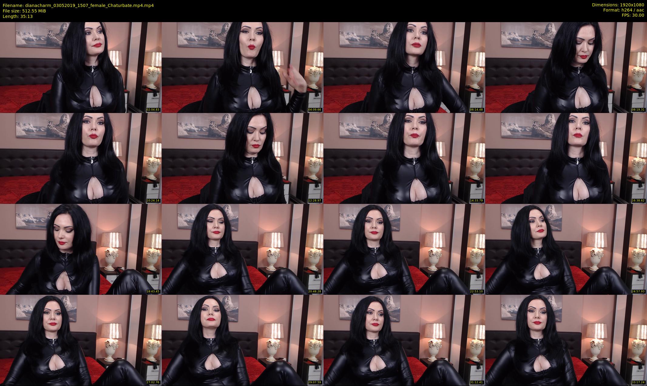 dianacharm — 36 minute Chaturbate female cam show recording, 1080p, May 3, 2019