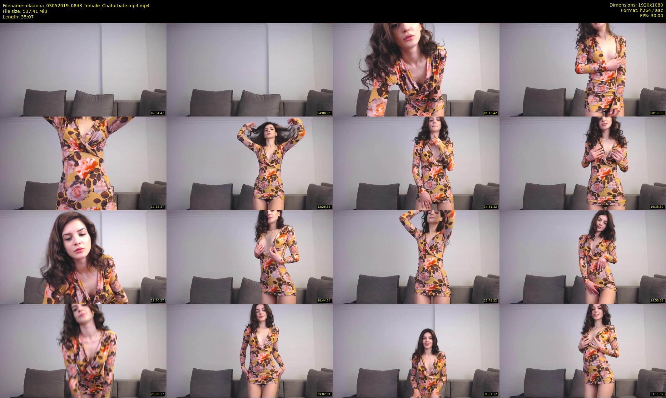 elaanna — 36 minute Chaturbate female cam show recording, 1080p, May 3, 2019