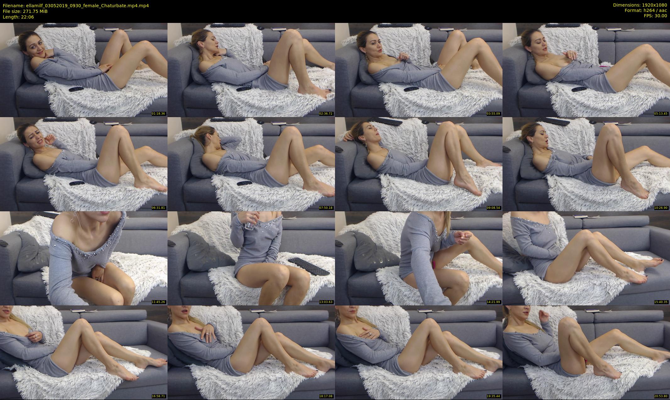 ellamilf — 23 minute Chaturbate female cam show recording, 1080p, May 3, 2019