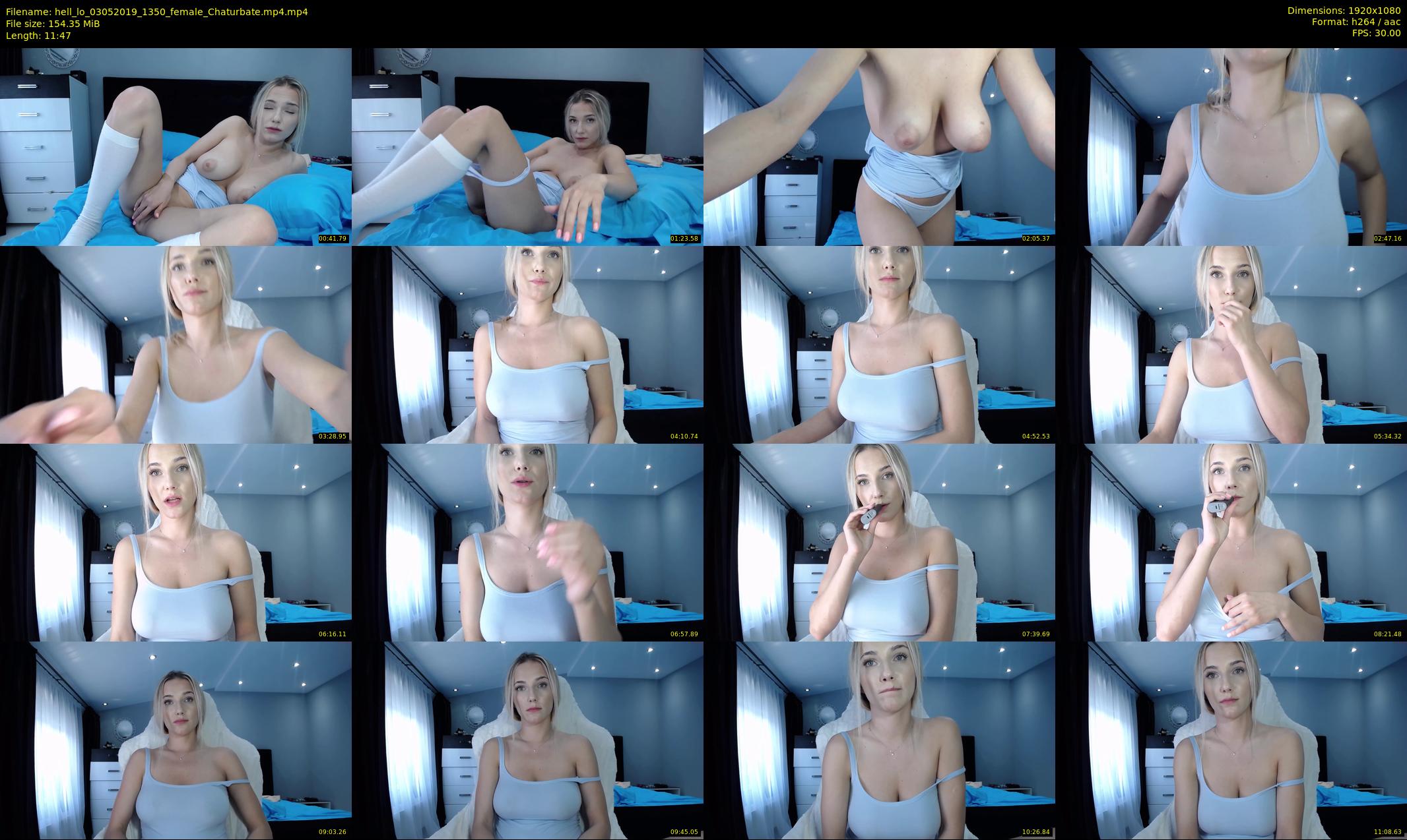 hell_lo — 12 minute Chaturbate female cam show recording, 1080p, May 3, 2019