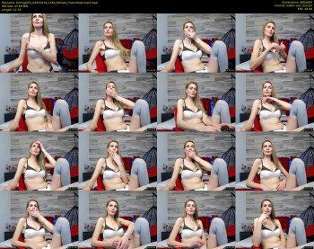 hornygirllx — 12 minute Chaturbate female cam show recording, 480p, May 3, 2019