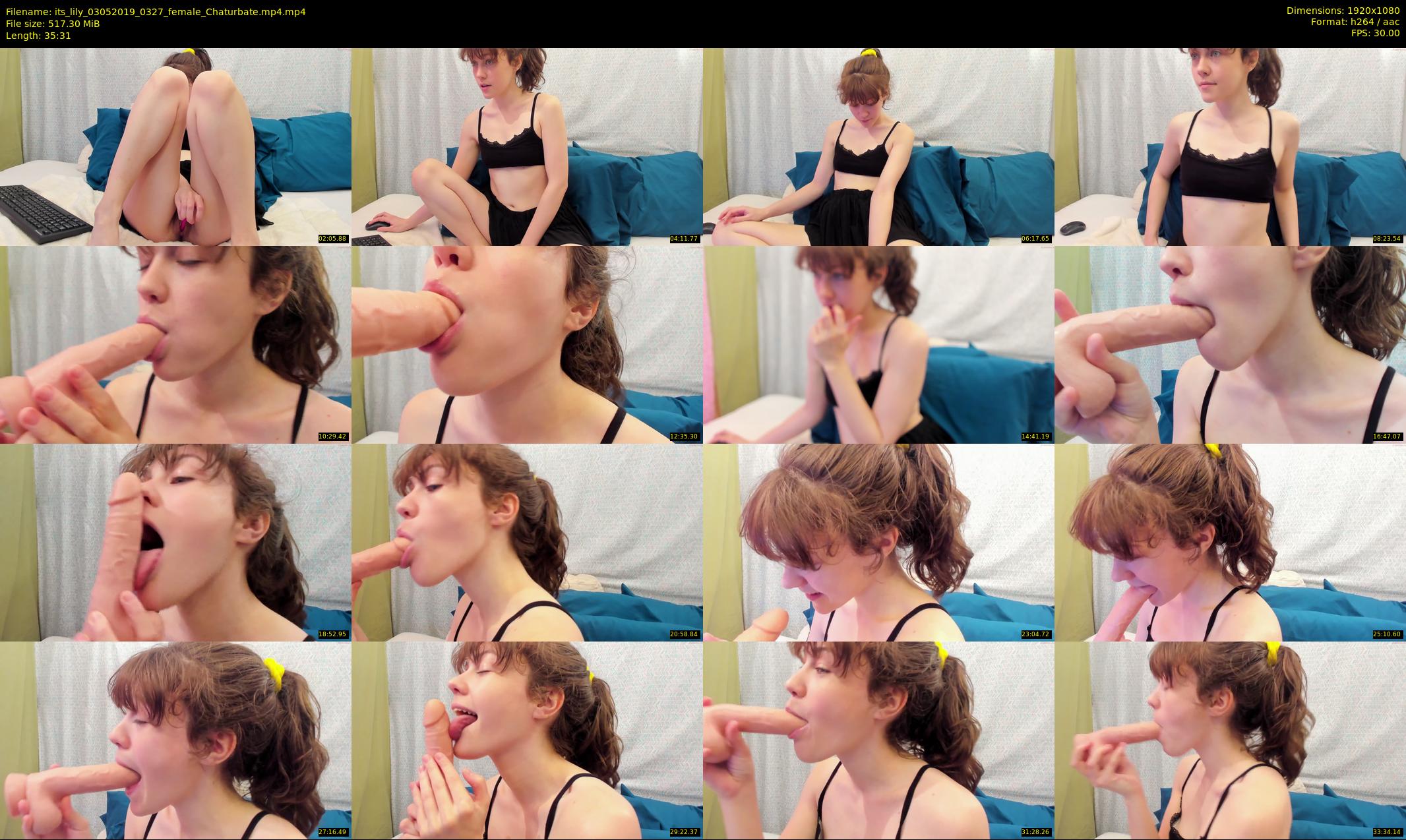 its_lily — 36 minute Chaturbate female cam show recording, 1080p, May 3, 2019