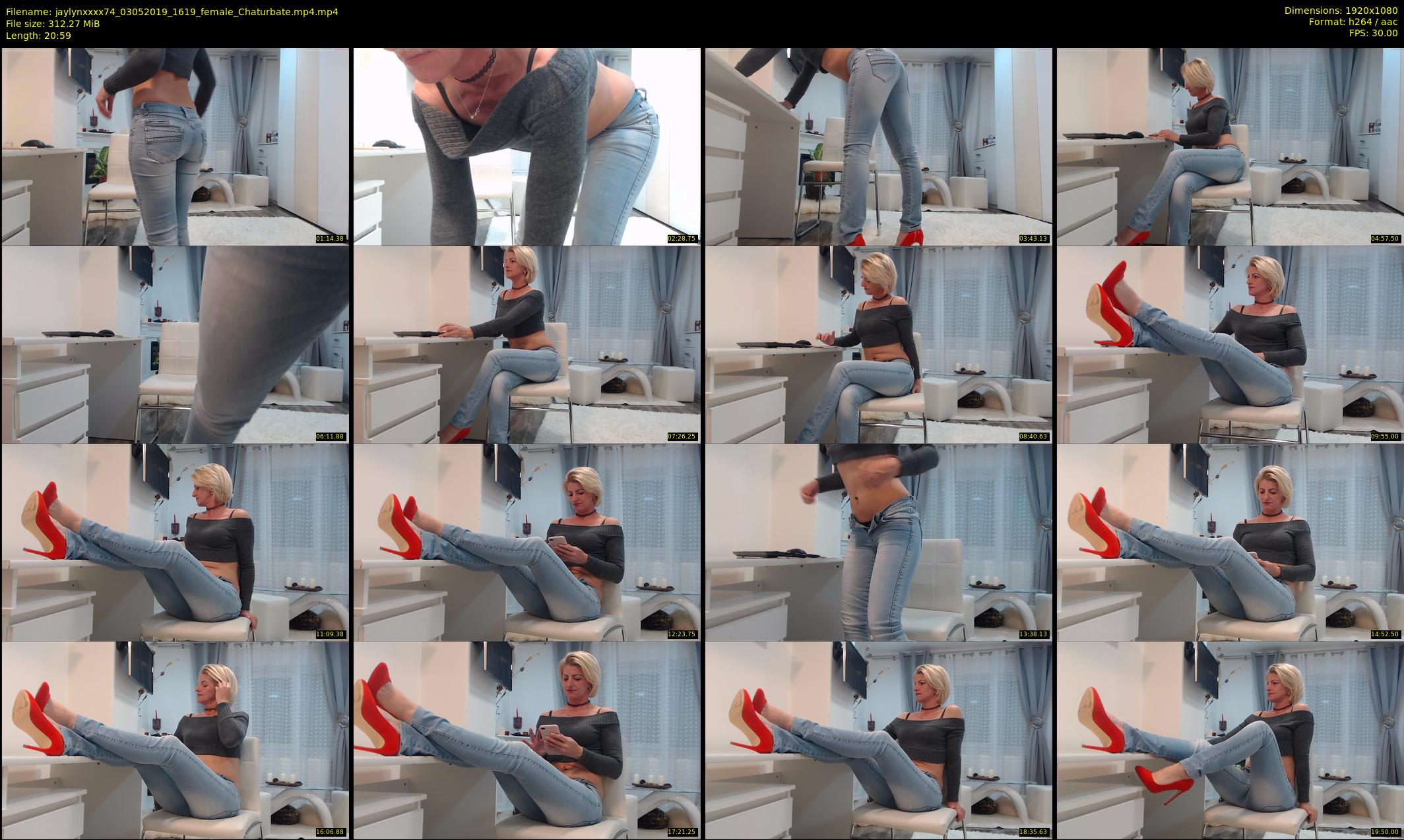 jaylynxxxx74 — 21 minute Chaturbate female cam show recording, 1080p, May 3, 2019