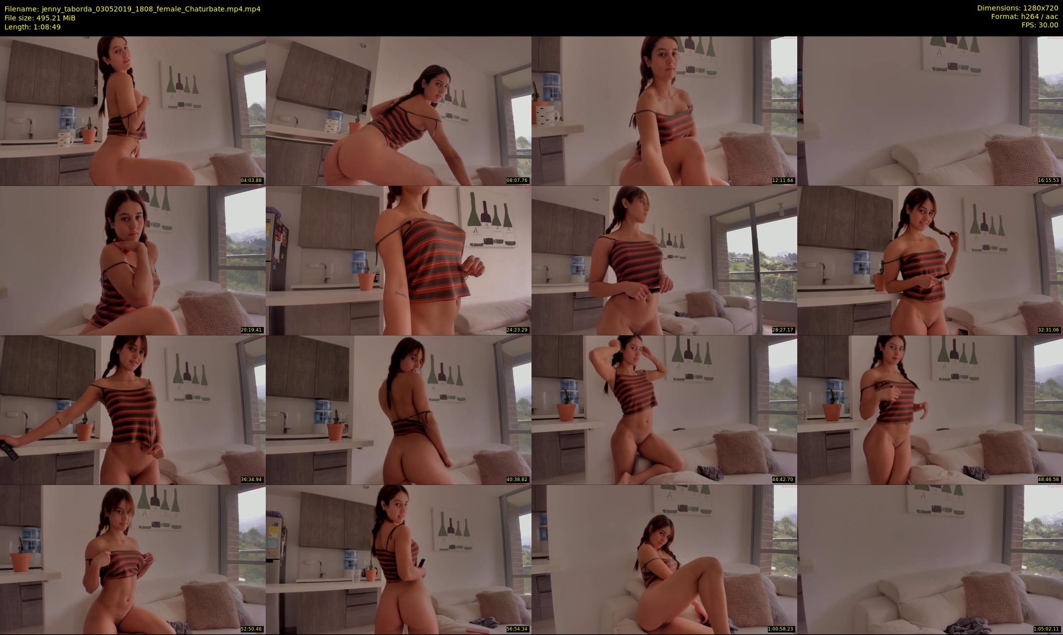 jenny_taborda — 69 minute Chaturbate female cam show recording, 720p, May 3, 2019