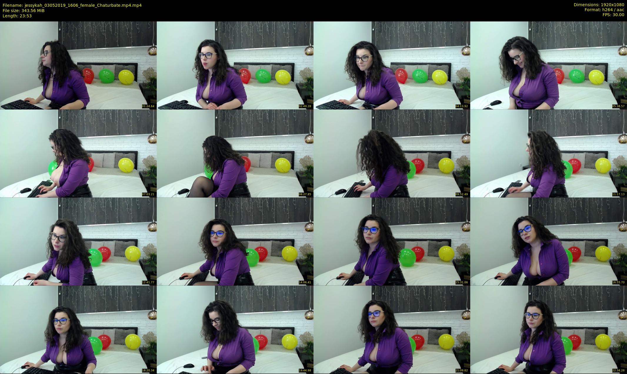 jessykah — 24 minute Chaturbate female cam show recording, 1080p, May 3, 2019