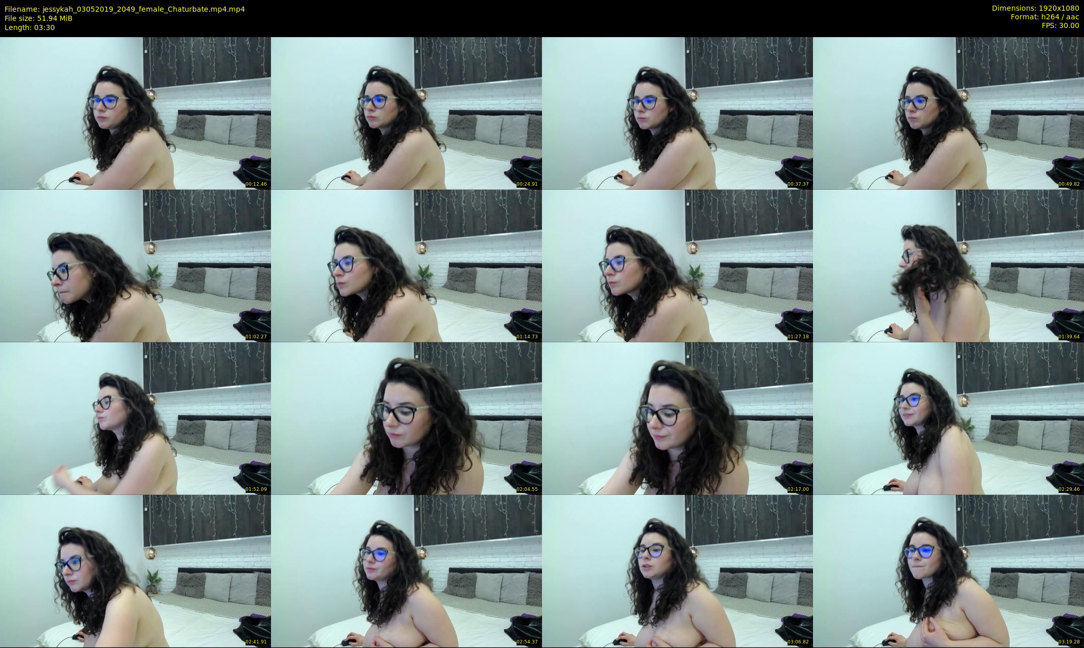jessykah — 4 minute Chaturbate female cam show recording, 1080p, May 3, 2019