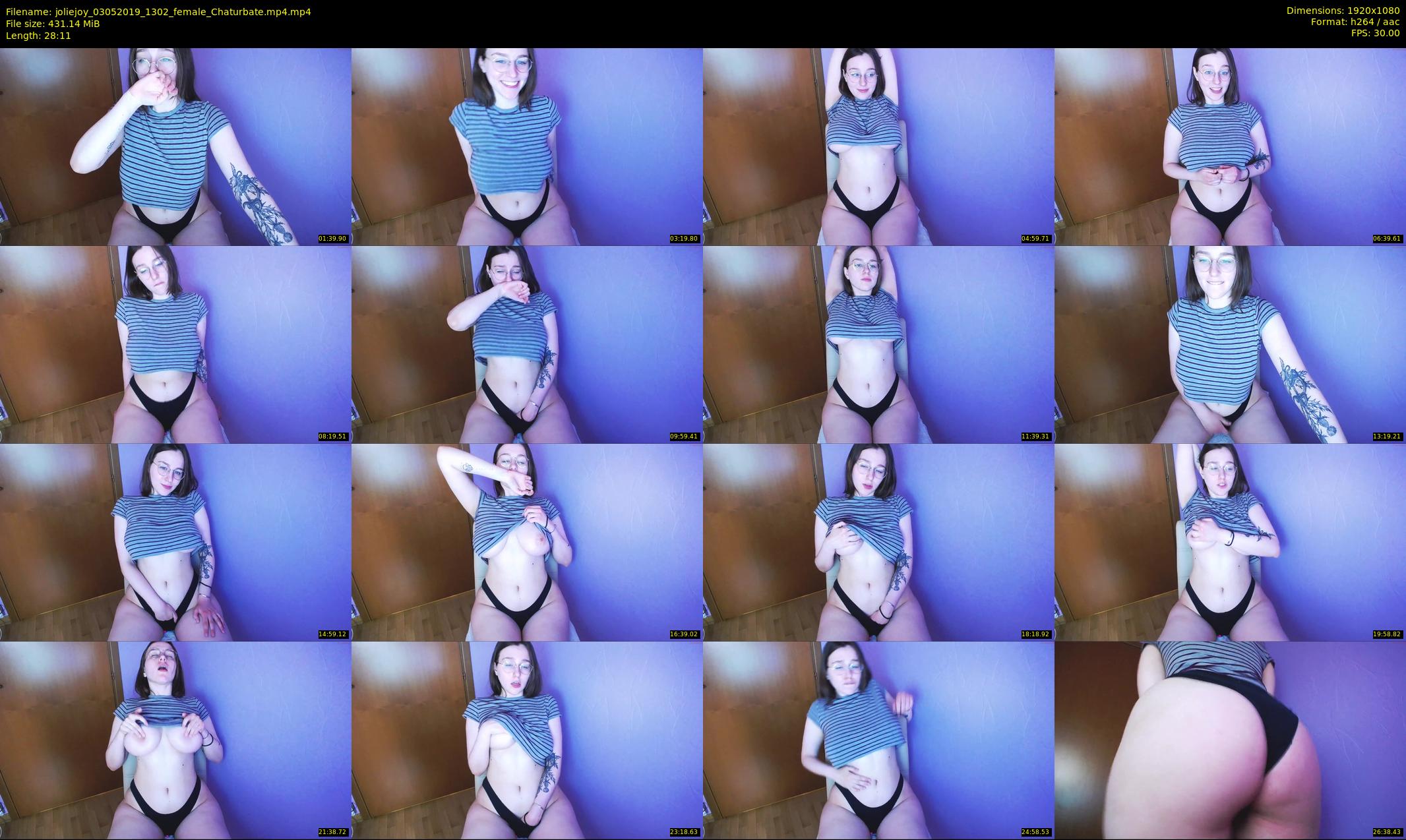 joliejoy — 29 minute Chaturbate female cam show recording, 1080p, May 3, 2019