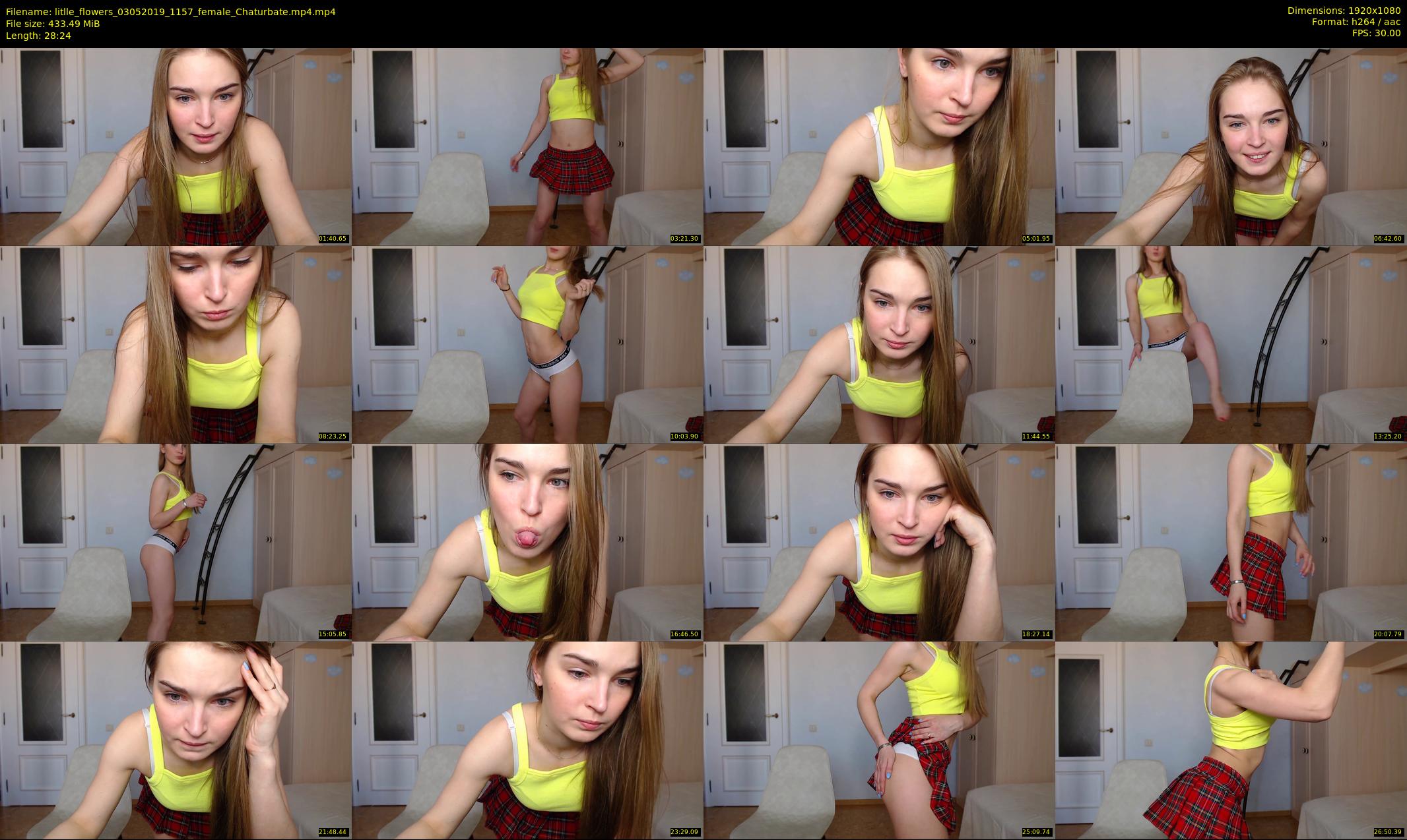 litlle_flowers — 29 minute Chaturbate female cam show recording, 1080p, May 3, 2019