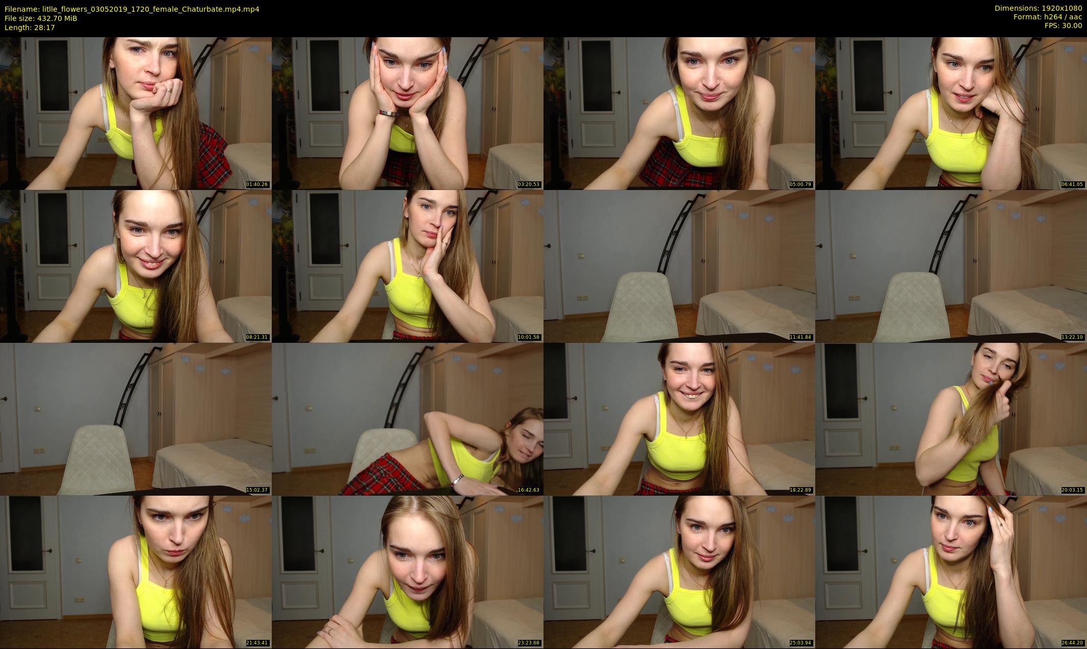 litlle_flowers — 29 minute Chaturbate female cam show recording, 1080p, May 3, 2019