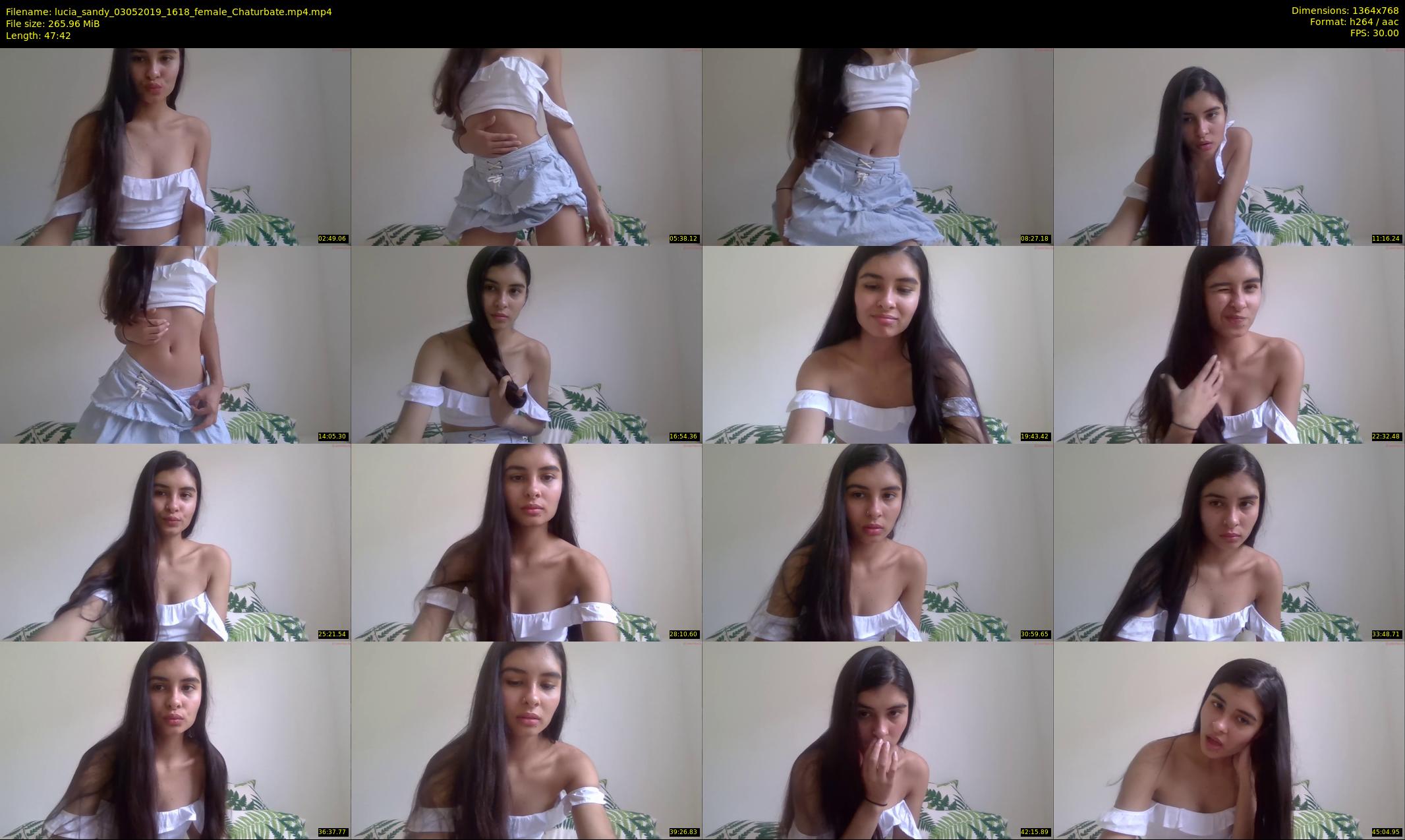 lucia_sandy — 48 minute Chaturbate female cam show recording, 720p, May 3, 2019