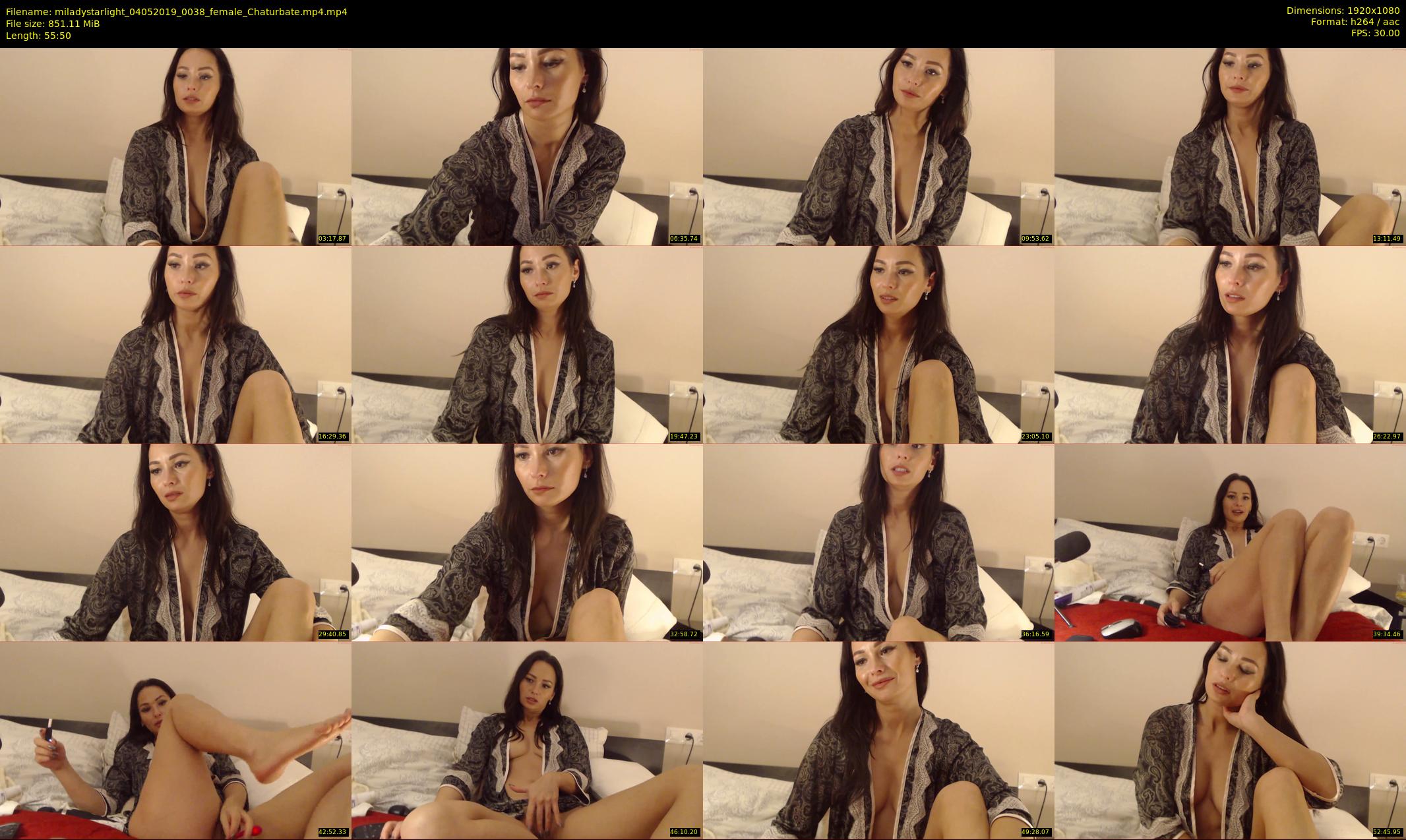 miladystarlight — 56 minute Chaturbate female cam show recording, 1080p, May 4, 2019