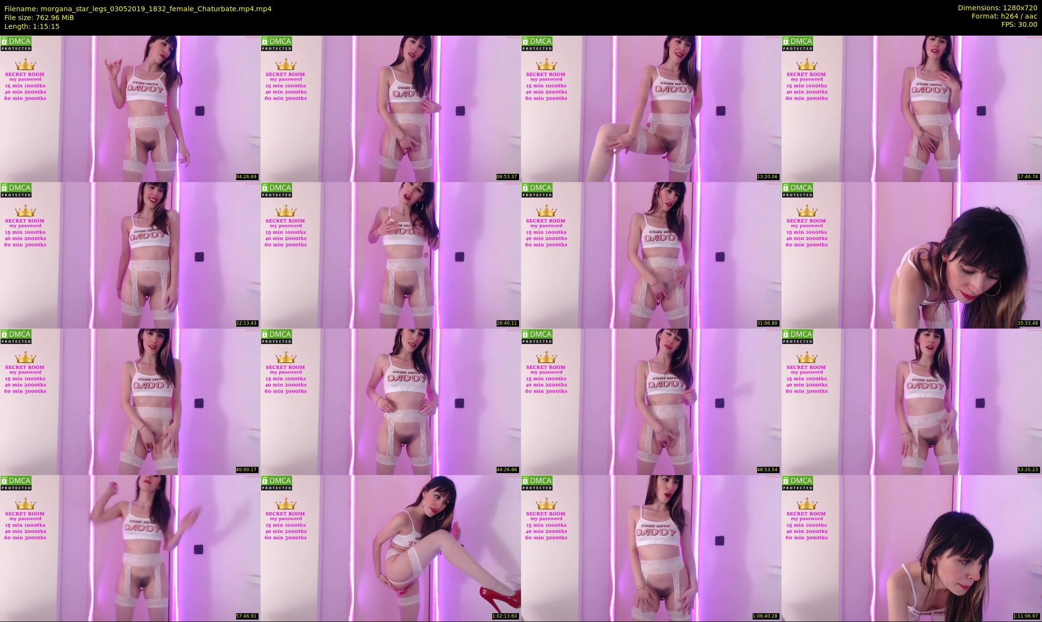 morgana_star_legs — 76 minute Chaturbate female cam show recording, 720p, May 3, 2019