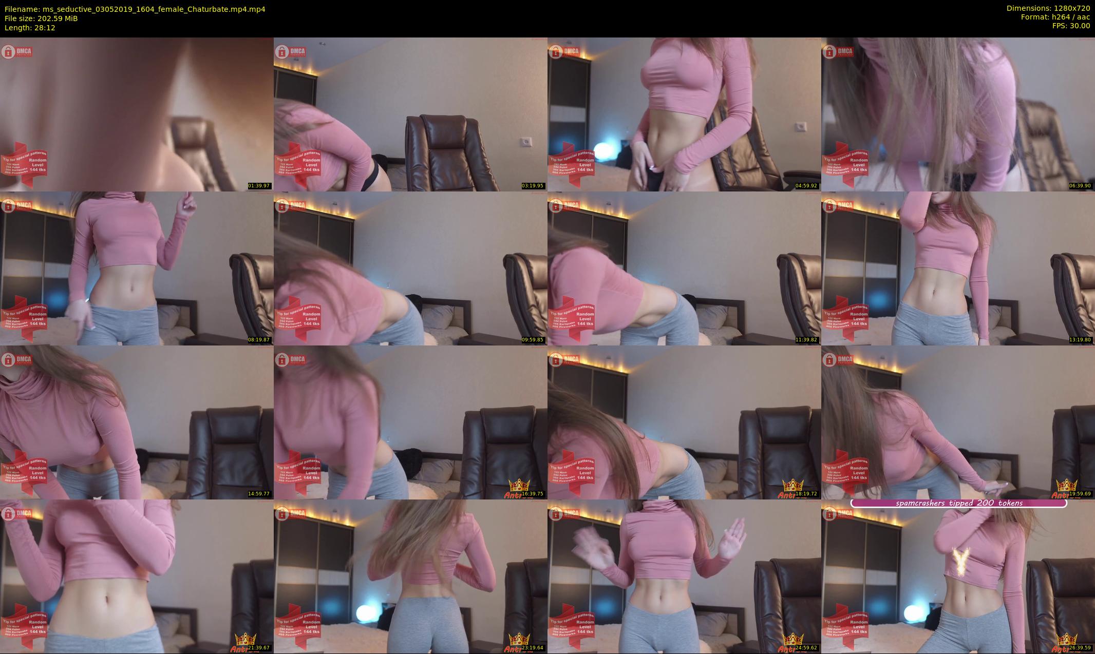 ms_seductive — 29 minute Chaturbate female cam show recording, 720p, May 3, 2019