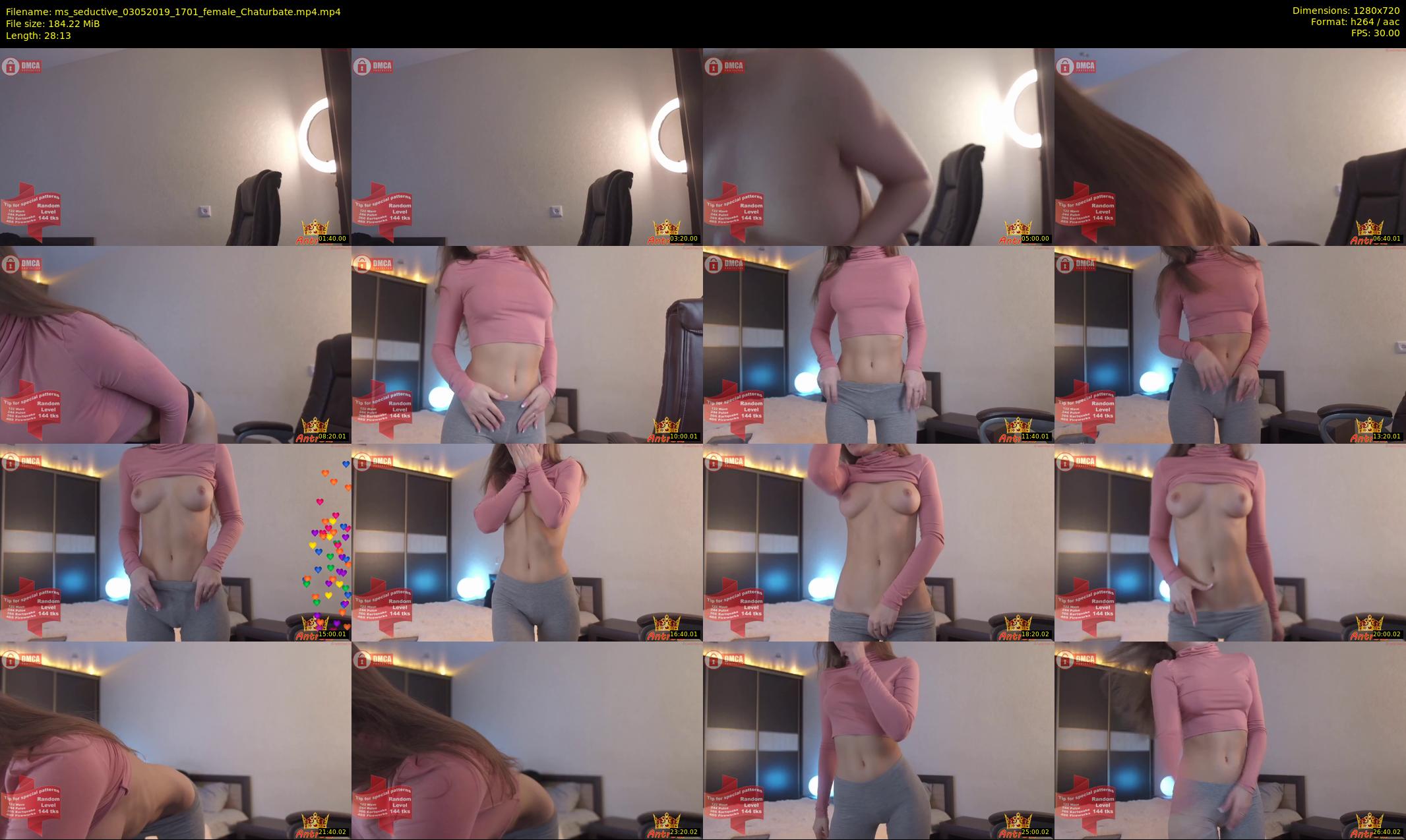 ms_seductive — 29 minute Chaturbate female cam show recording, 720p, May 3, 2019