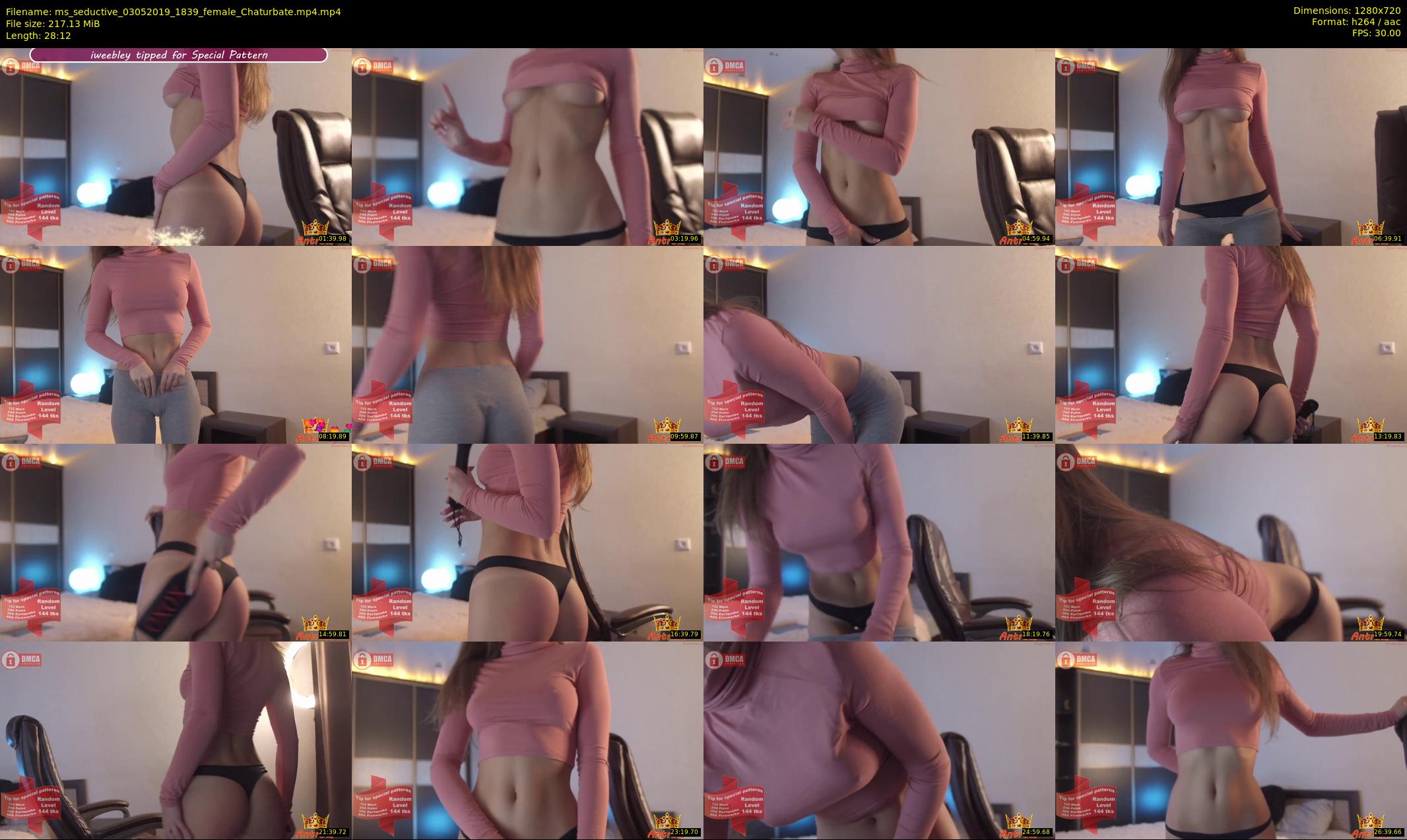 ms_seductive — 29 minute Chaturbate female cam show recording, 720p, May 3, 2019