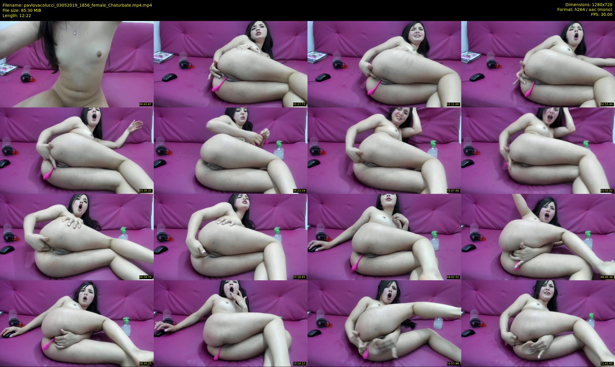 pavlovacolucci — 13 minute Chaturbate female cam show recording, 720p, May 3, 2019