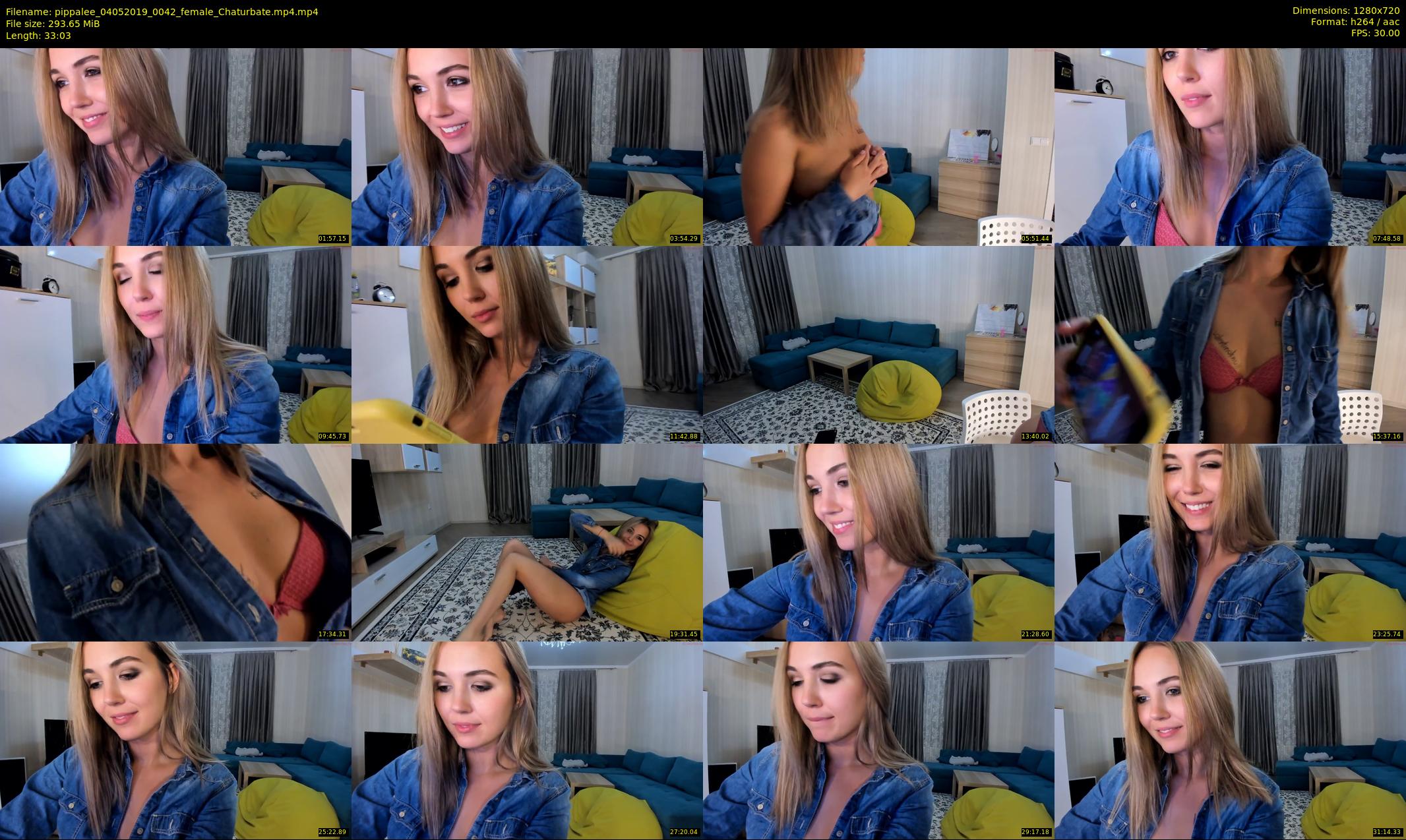 pippalee — 34 minute Chaturbate female cam show recording, 720p, May 4, 2019