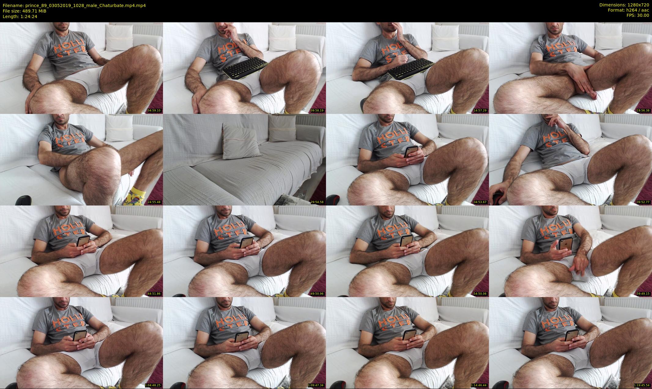 prince_89 — 85 minute Chaturbate male cam show recording, 720p, May 3, 2019