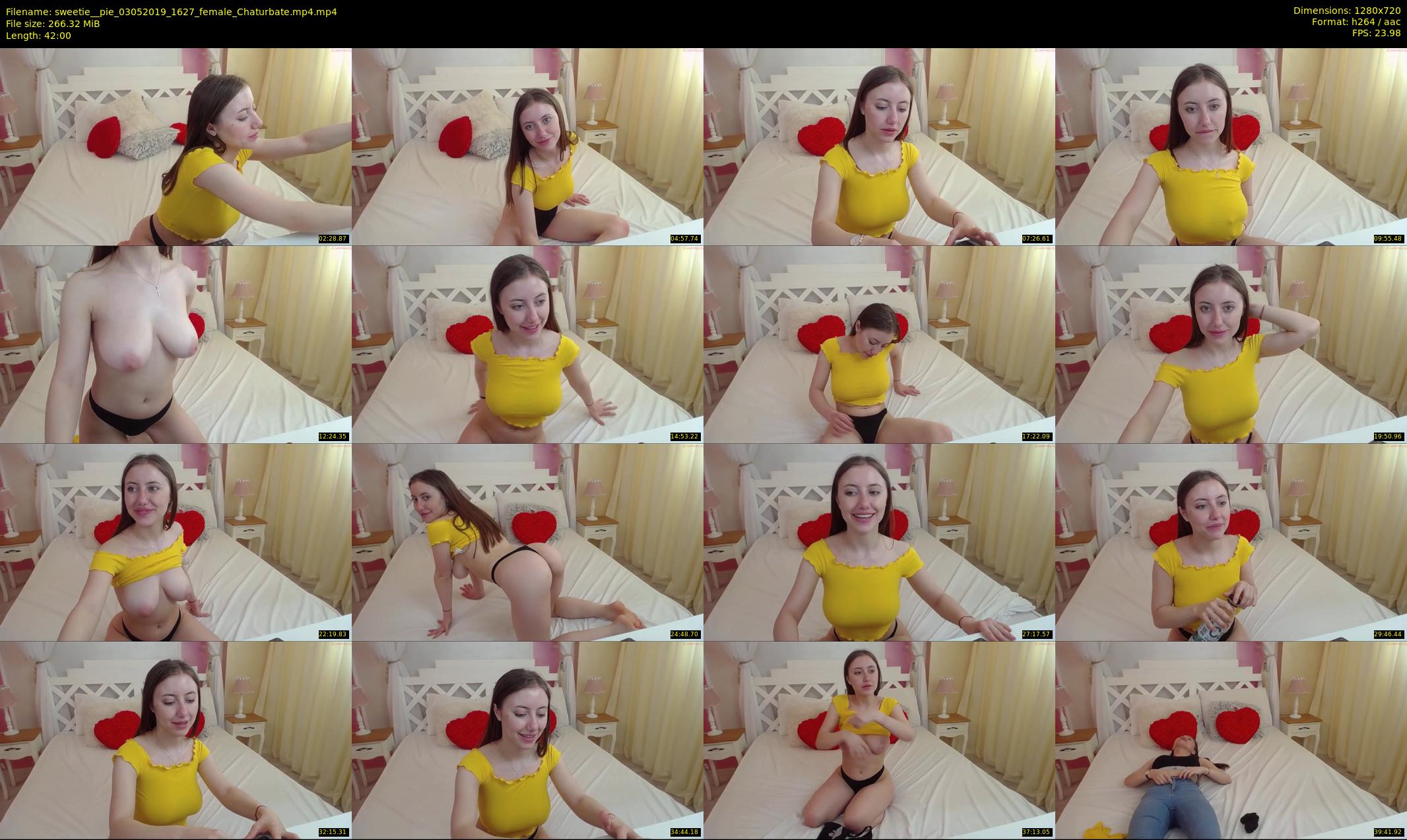 sweetie__pie — 42 minute Chaturbate female cam show recording, 720p, May 3, 2019