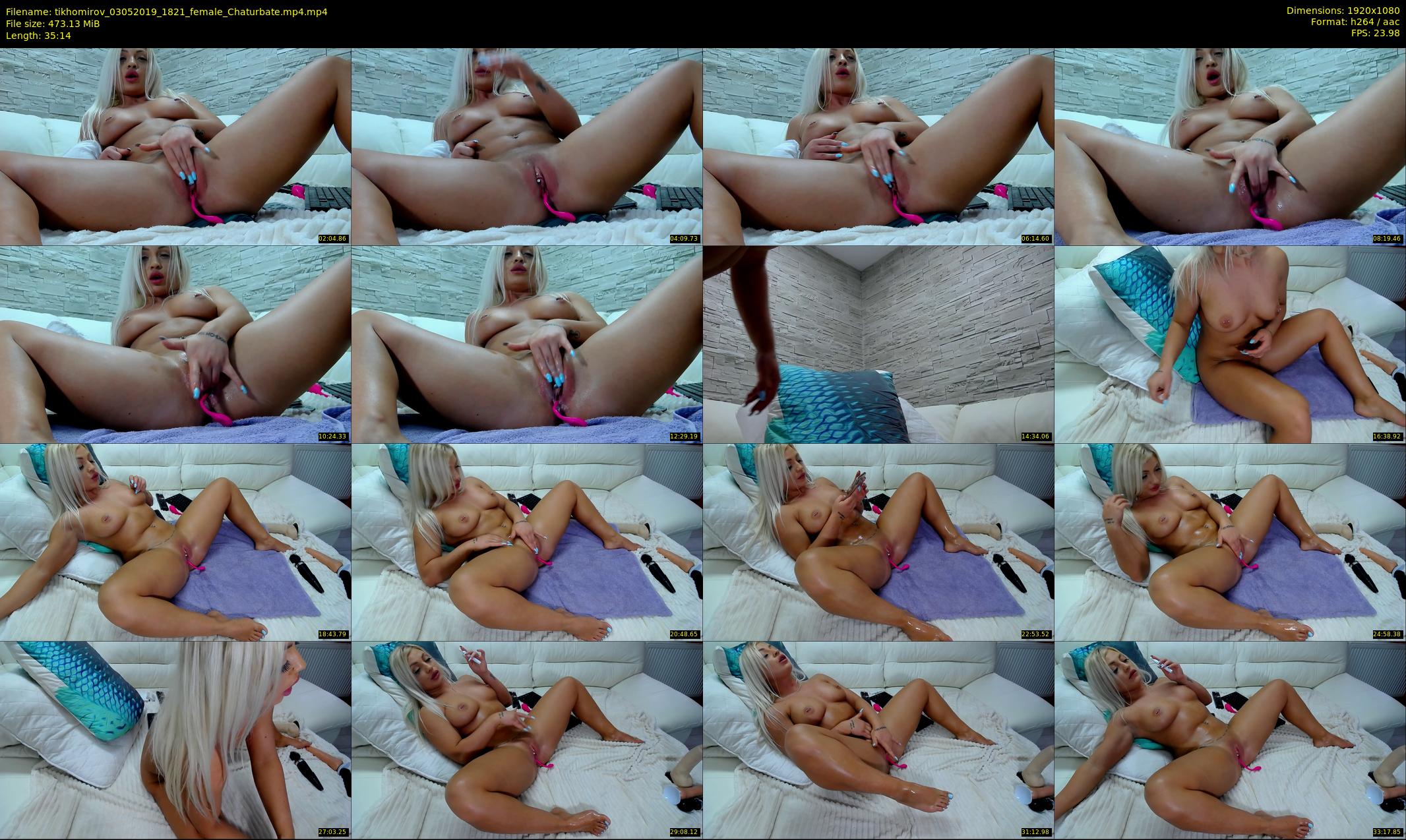 tikhomirov — 36 minute Chaturbate female cam show recording, 1080p, May 3, 2019