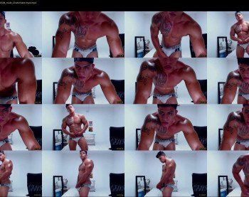 tyler_muscle — 14 minute Chaturbate male cam show recording, 720p, May 3, 2019