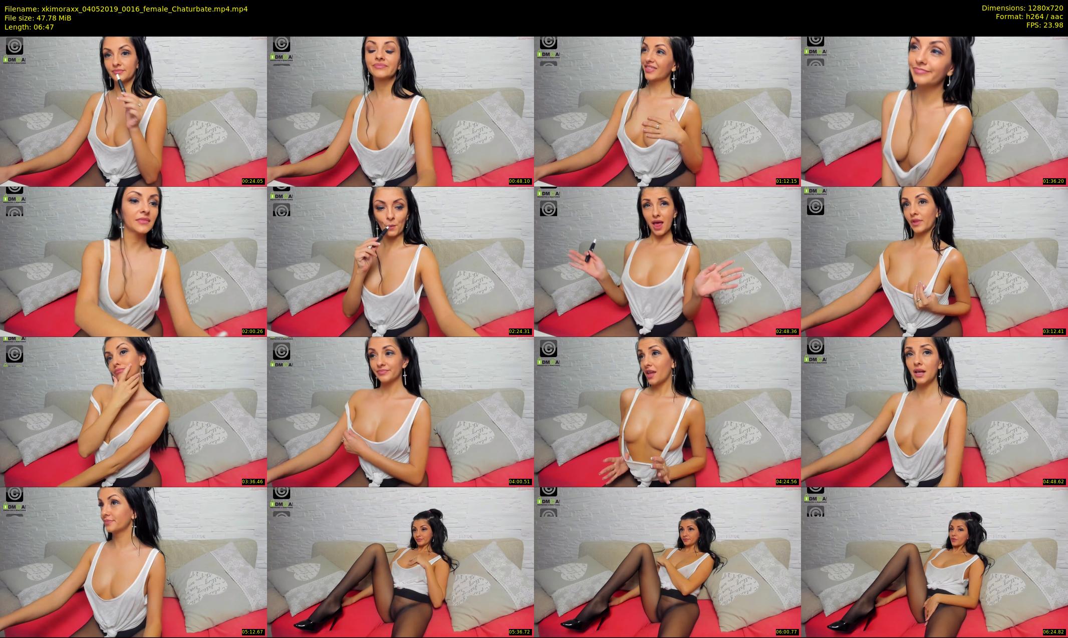 xkimoraxx — 7 minute Chaturbate female cam show recording, 720p, May 4, 2019