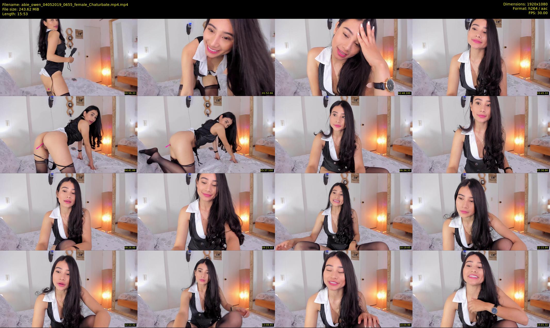 abie_owen — 16 minute Chaturbate female cam show recording, 1080p, May 4, 2019