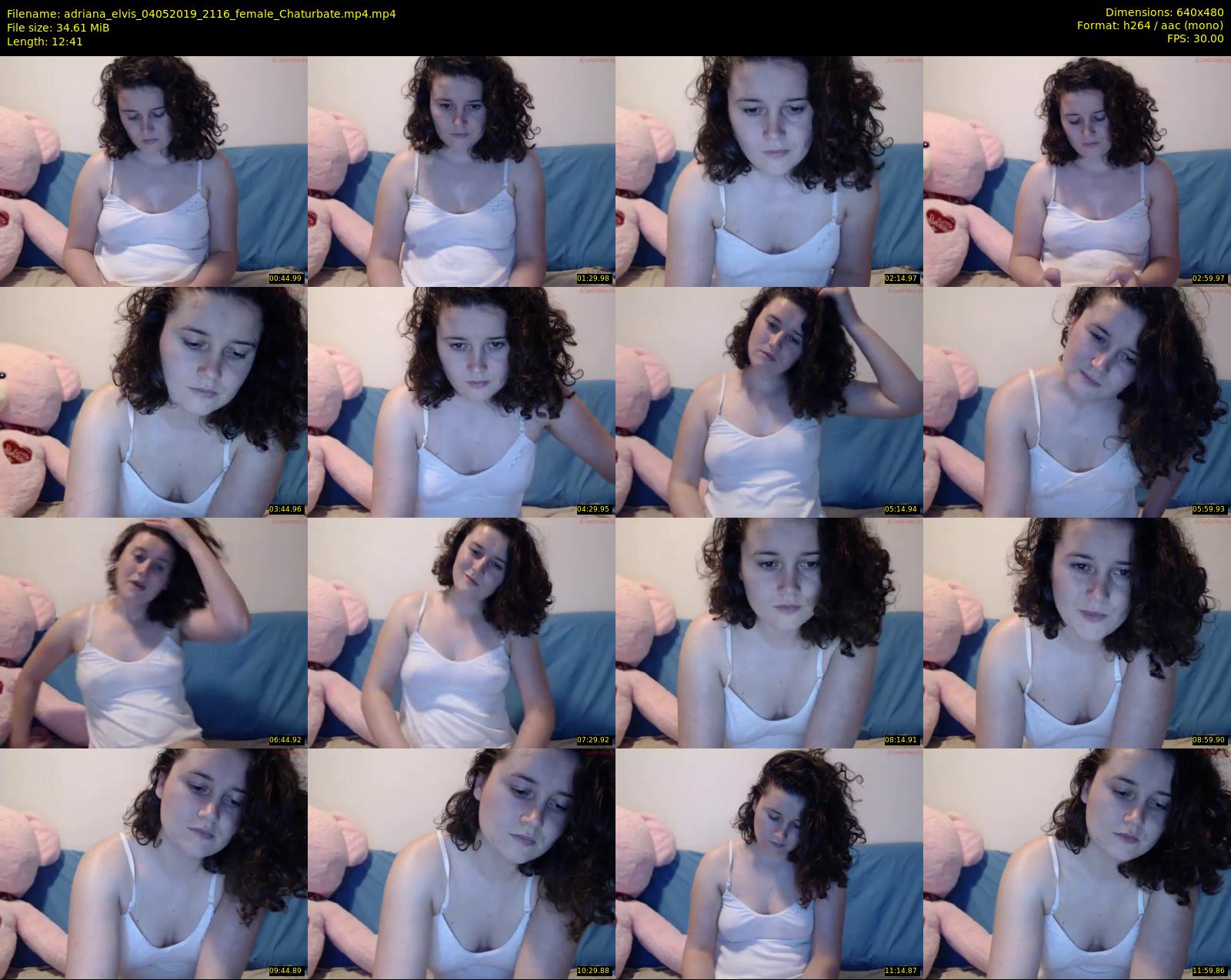 adriana_elvis — 13 minute Chaturbate couple cam show recording, 480p, May 4, 2019
