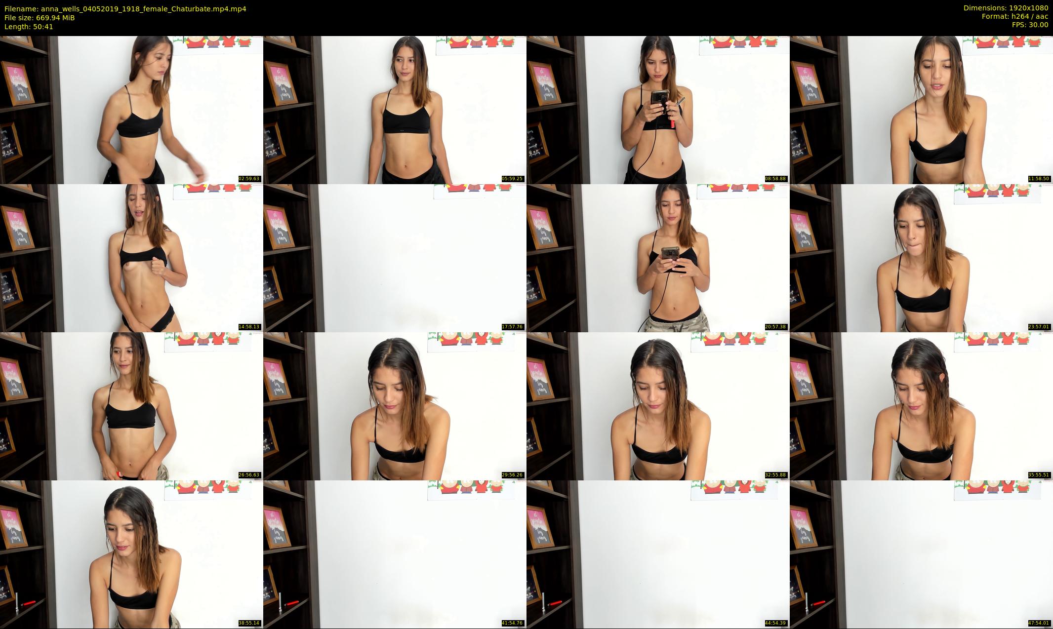 anna_wells — 51 minute Chaturbate female cam show recording, 1080p, May 4, 2019