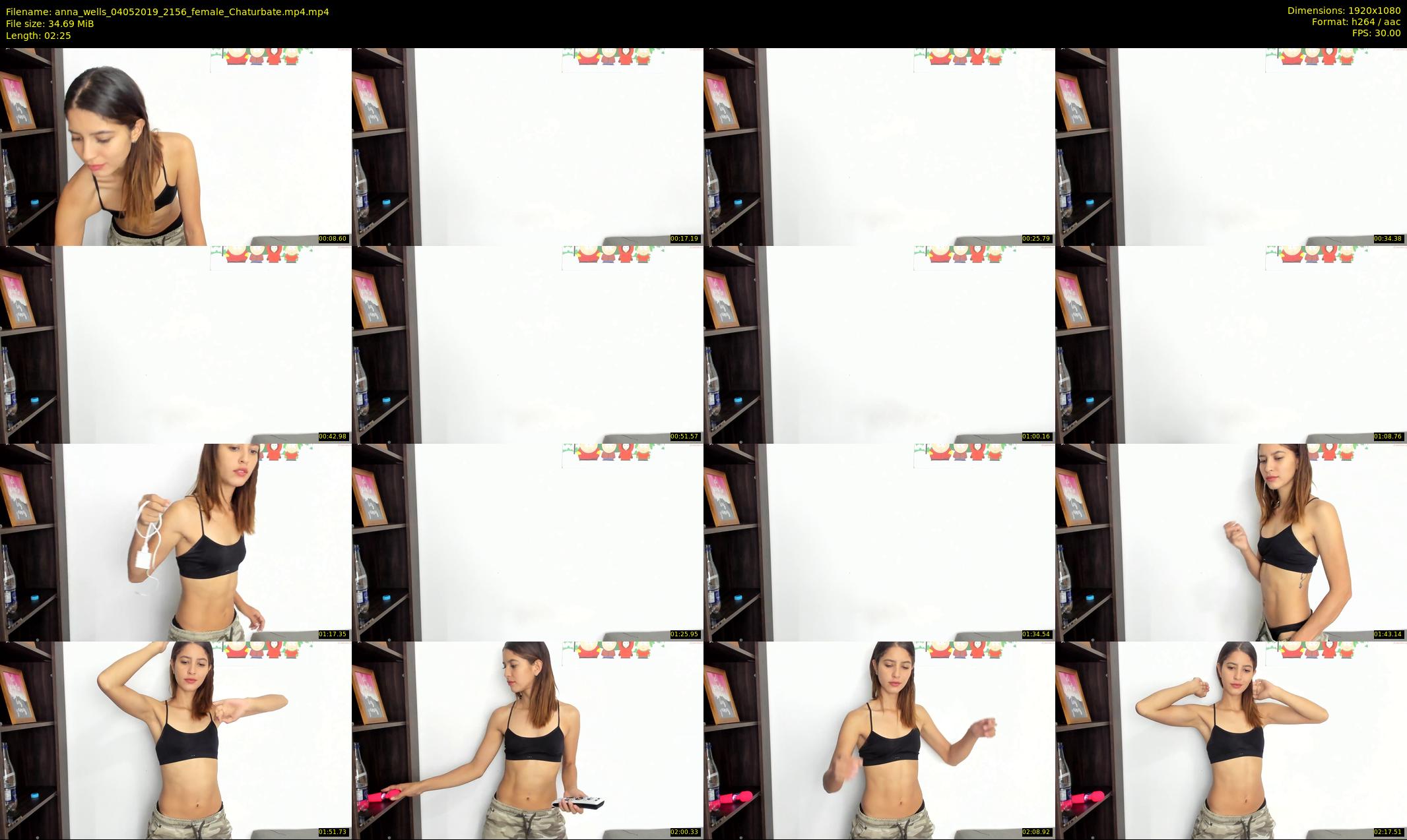anna_wells — 3 minute Chaturbate female cam show recording, 1080p, May 4, 2019