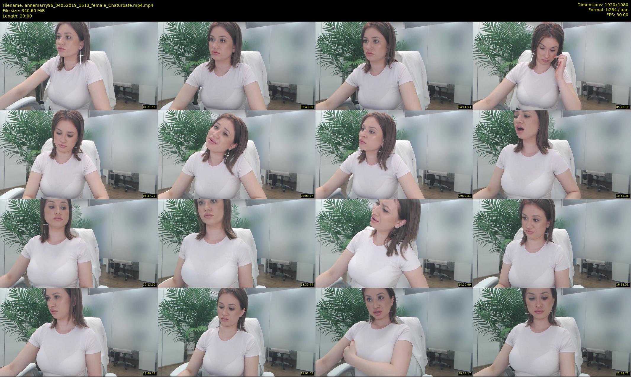 annemarry96 — 23 minute Chaturbate female cam show recording, 1080p, May 4, 2019