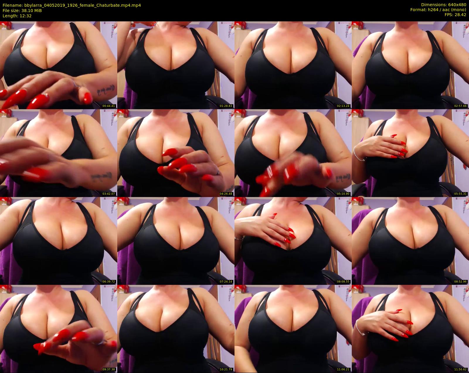 bbylarra — 13 minute Chaturbate couple cam show recording, 480p, May 4, 2019