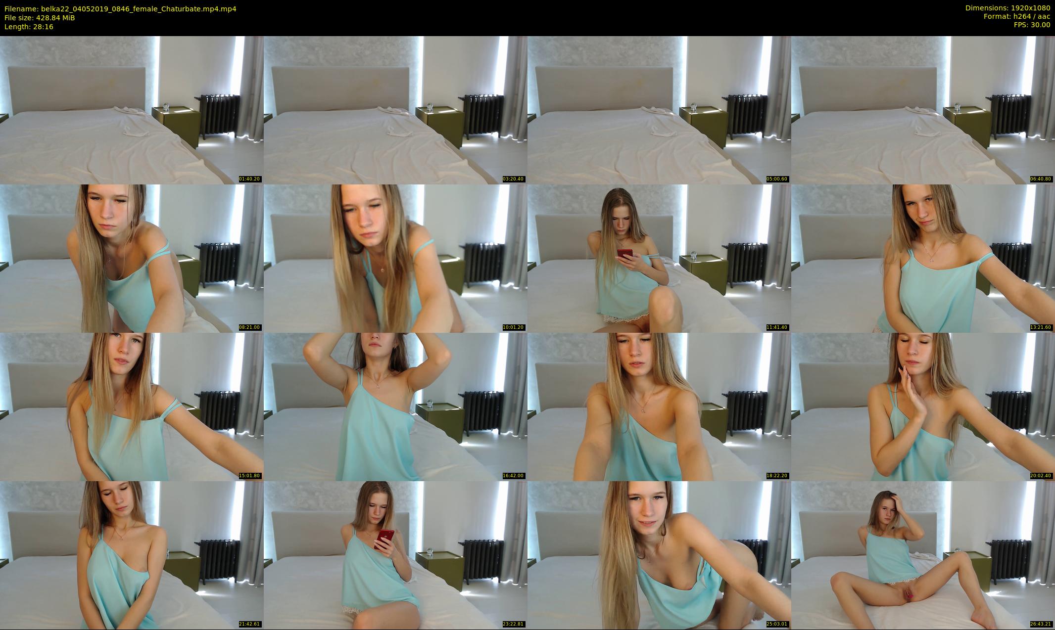 belka22 — 29 minute Chaturbate female cam show recording, 1080p, May 4, 2019