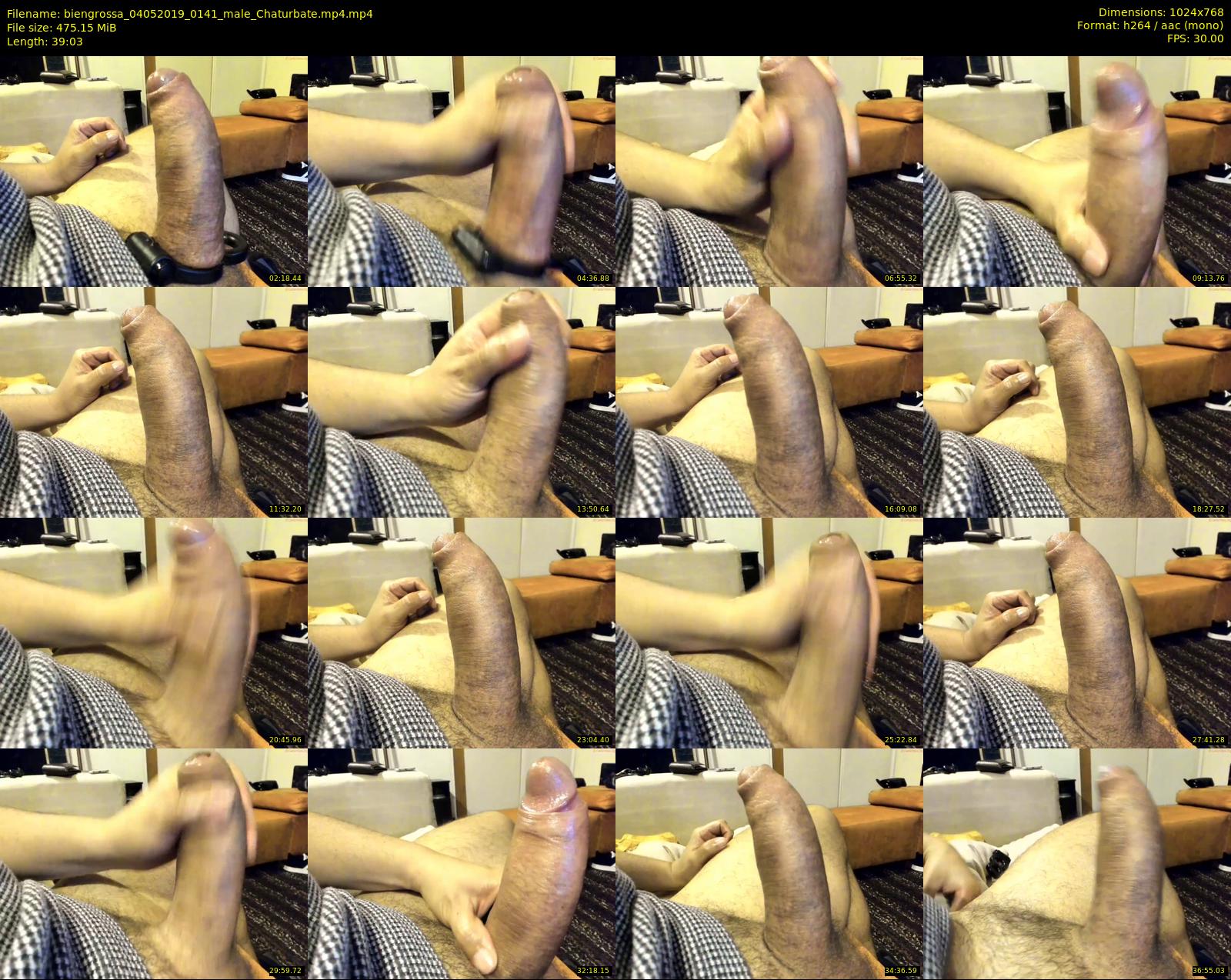 biengrossa — 40 minute Chaturbate male cam show recording, 720p, May 4, 2019