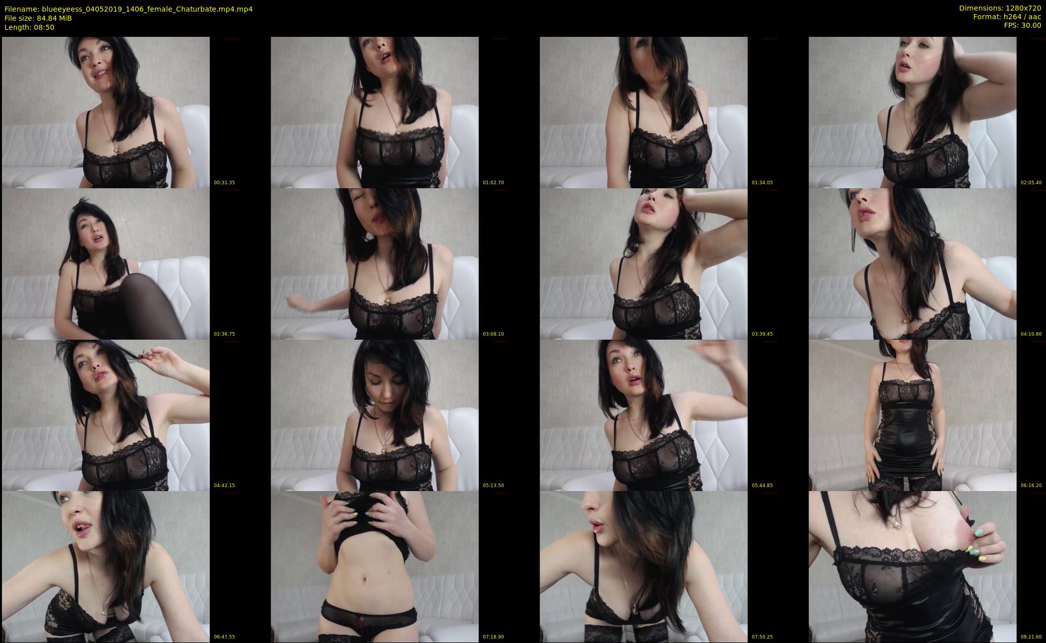blueeyeess — 9 minute Chaturbate female cam show recording, 720p, May 4, 2019