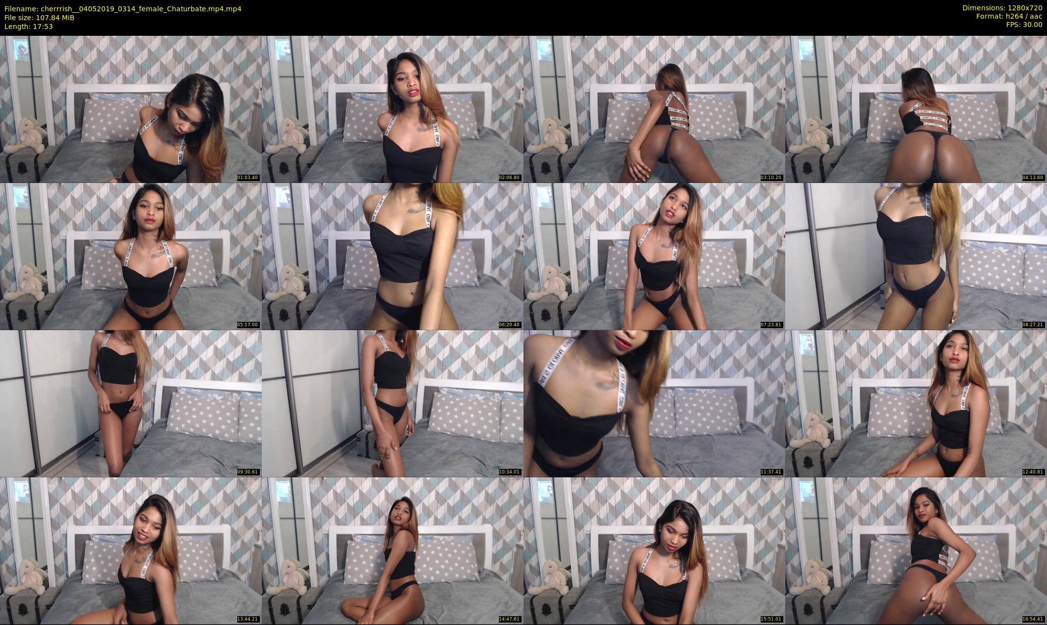 cherrrish_ — 18 minute Chaturbate female cam show recording, 720p, May 4, 2019