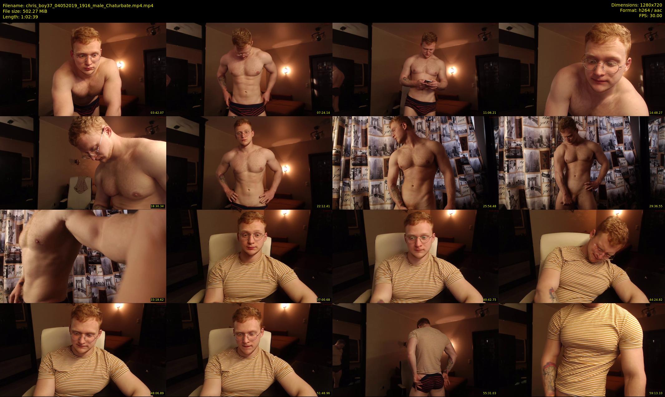 chris_boy37 — 63 minute Chaturbate male cam show recording, 720p, May 4, 2019