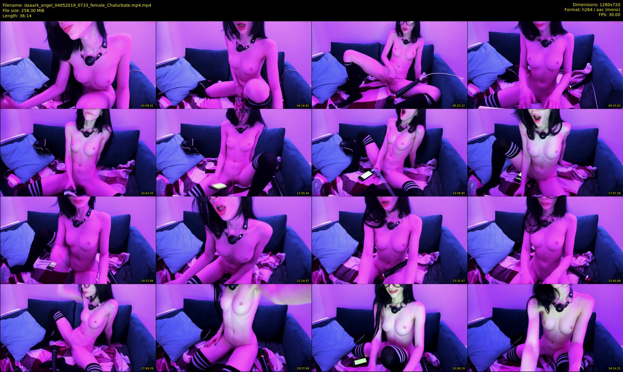 daaark_angel — 37 minute Chaturbate female cam show recording, 720p, May 4, 2019