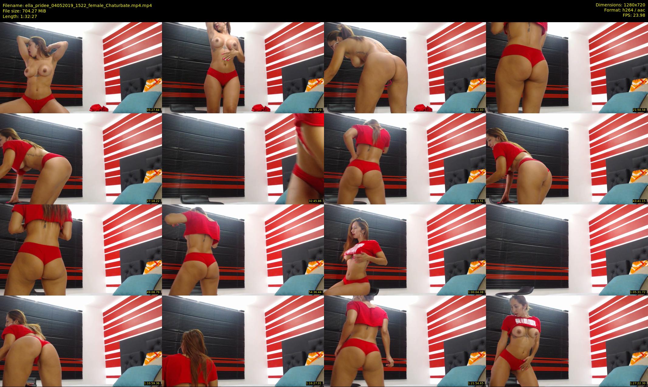 ella_pridee — 93 minute Chaturbate female cam show recording, 720p, May 4, 2019