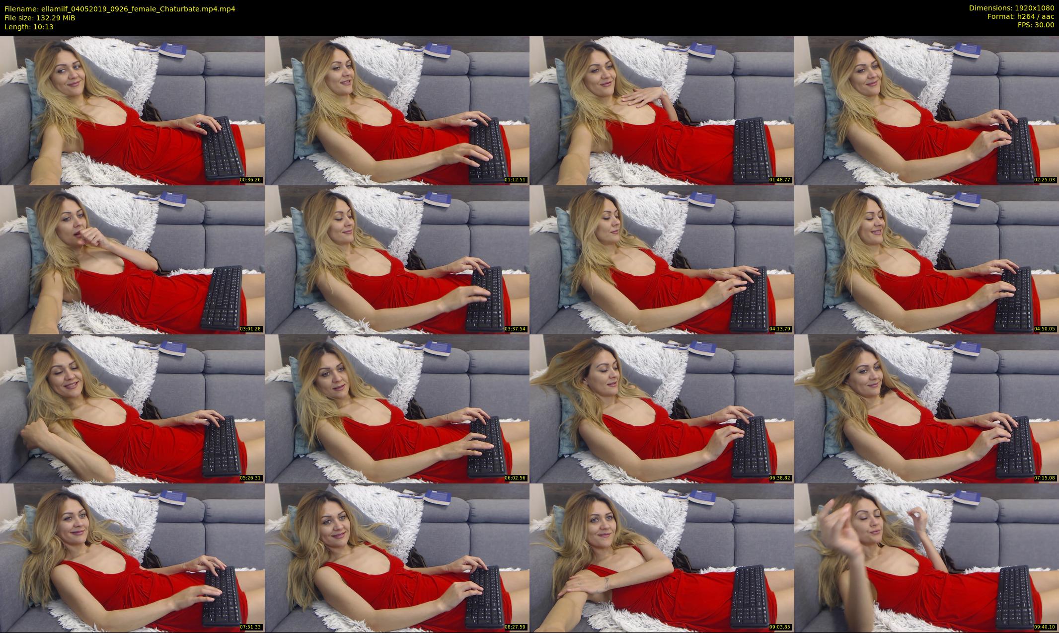 ellamilf — 11 minute Chaturbate female cam show recording, 1080p, May 4, 2019