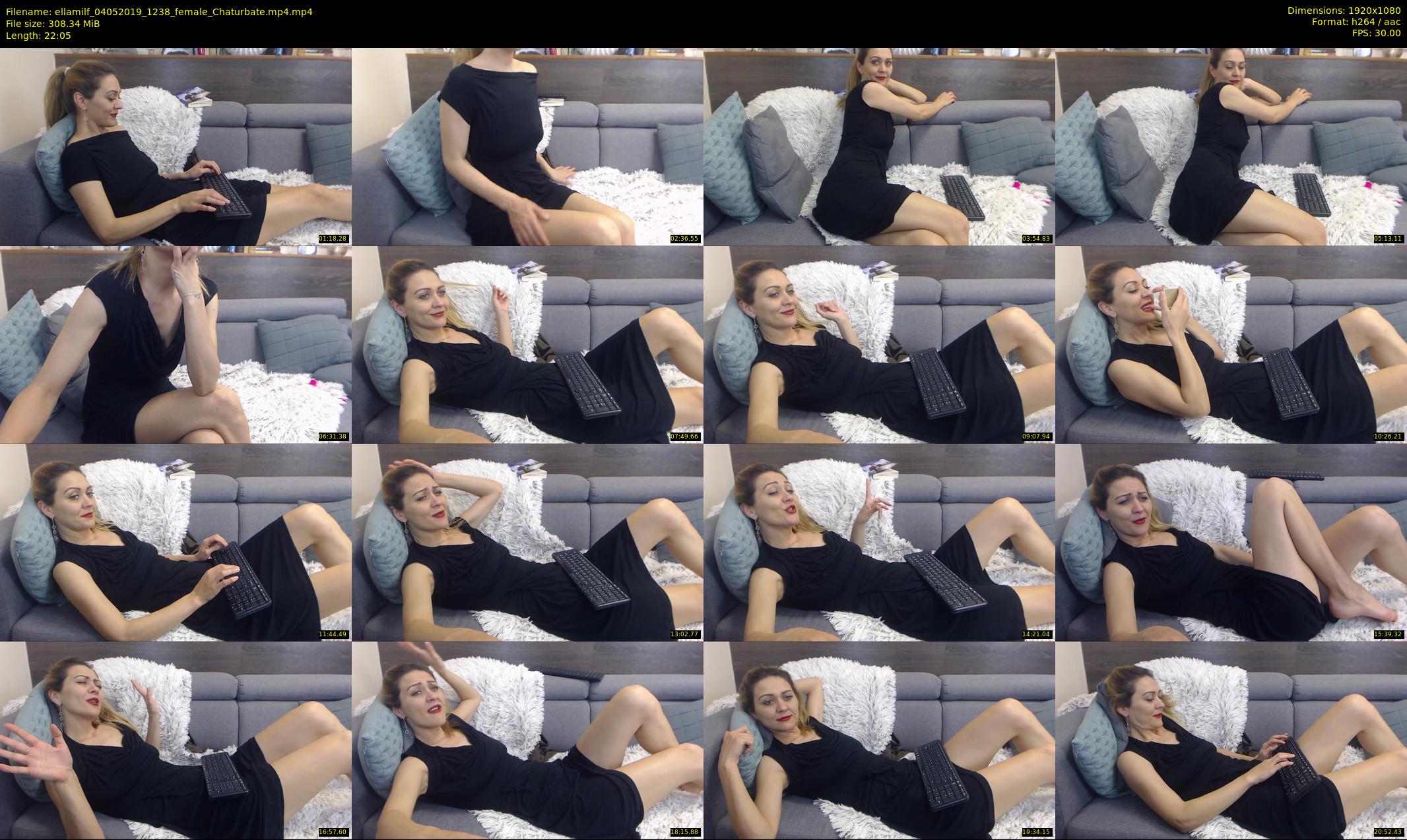 ellamilf — 23 minute Chaturbate female cam show recording, 1080p, May 4, 2019