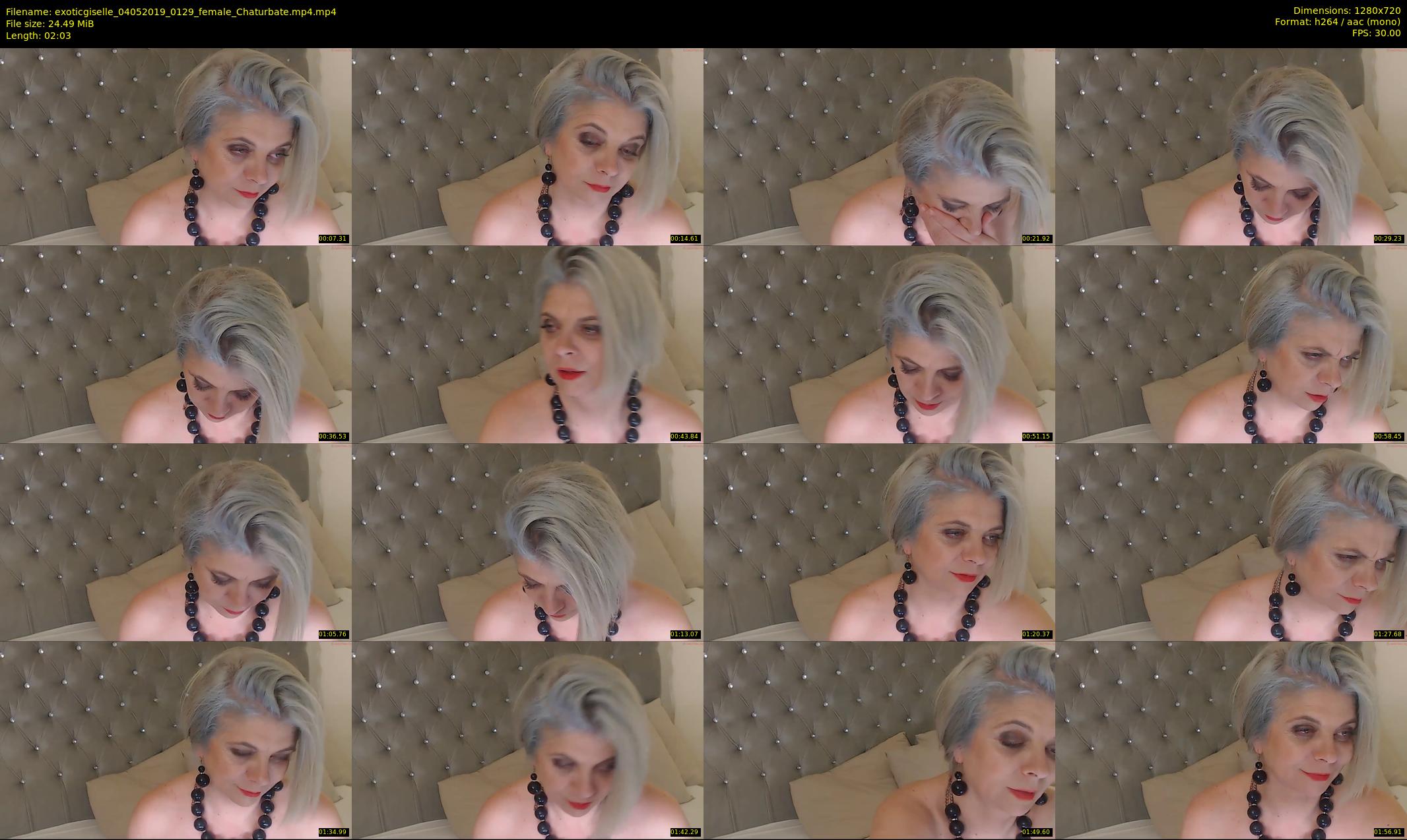 exoticgiselle — 3 minute Chaturbate female cam show recording, 720p, May 4, 2019