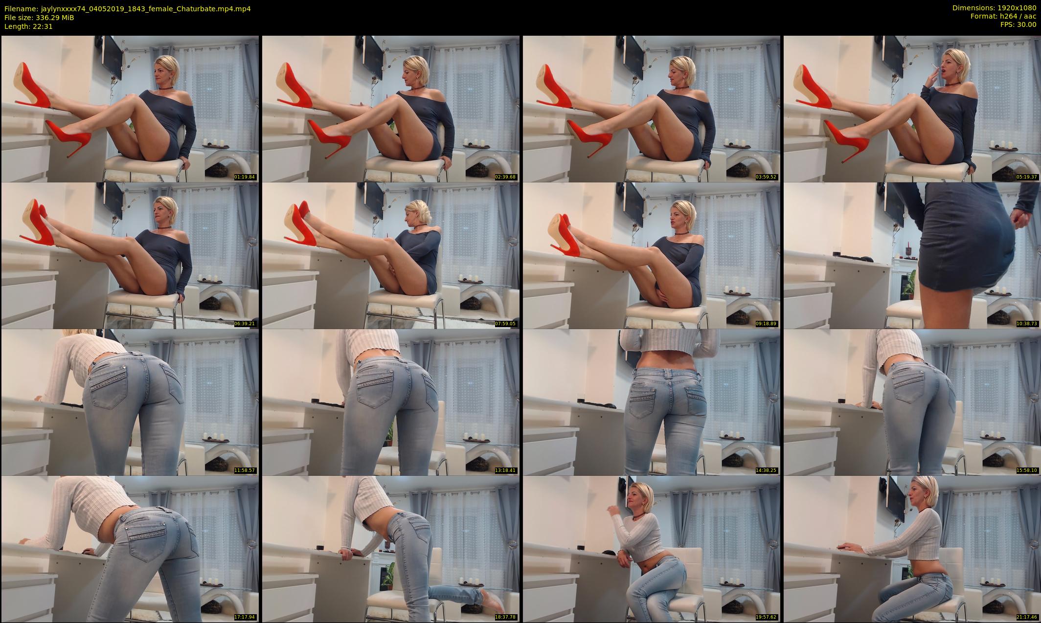 jaylynxxxx74 — 23 minute Chaturbate female cam show recording, 1080p, May 4, 2019