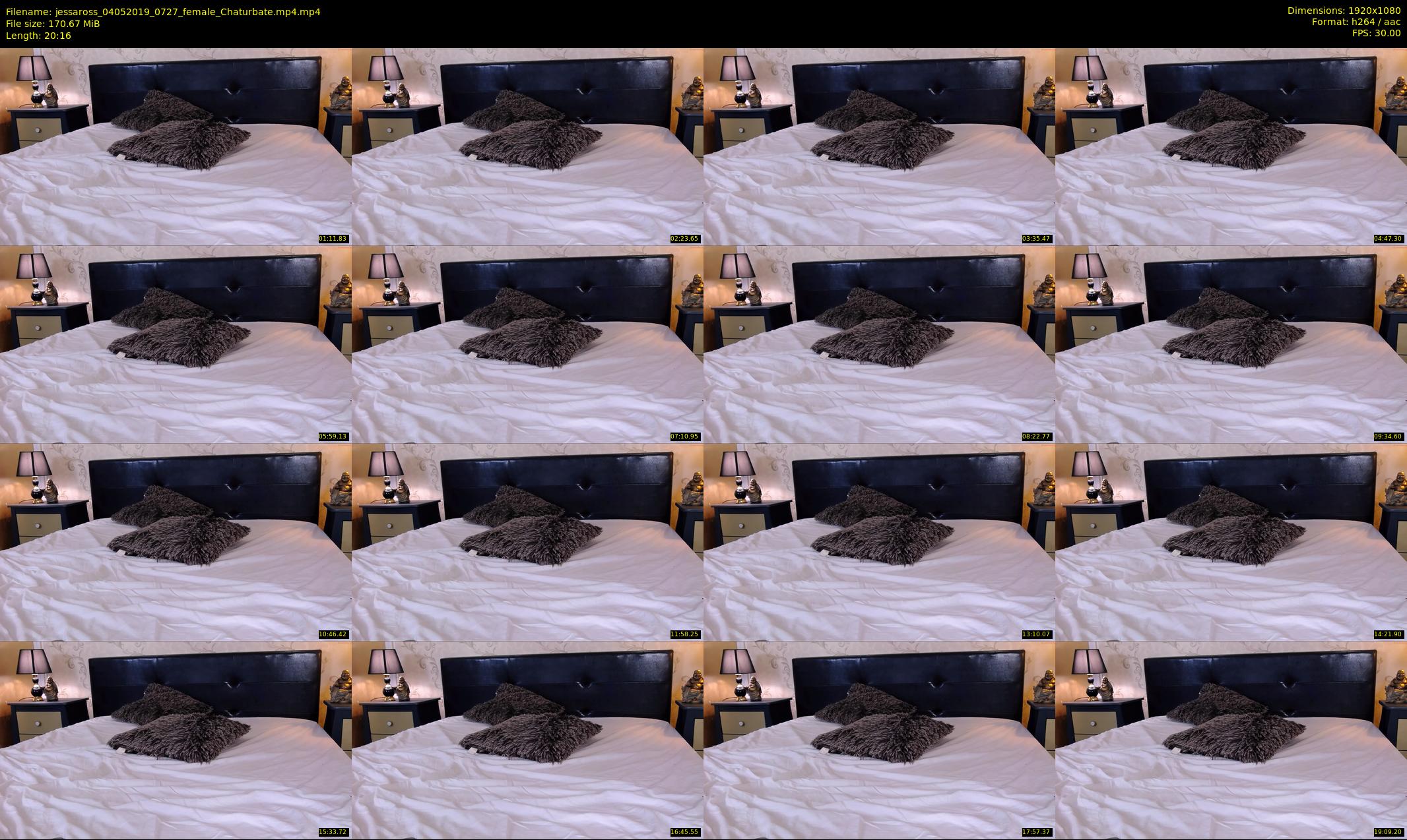 jessaross — 21 minute Chaturbate female cam show recording, 1080p, May 4, 2019