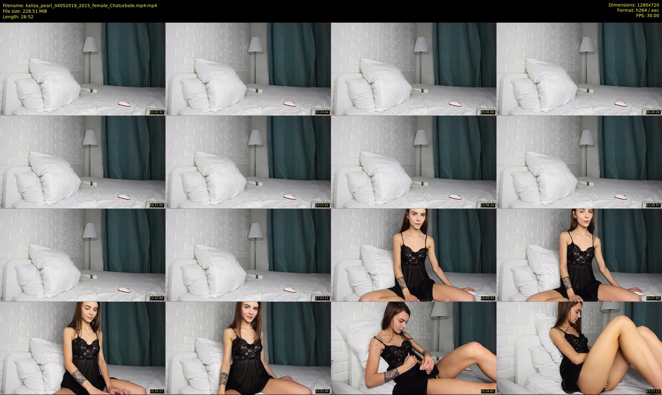 kalisa_pearl — 29 minute Chaturbate female cam show recording, 720p, May 4, 2019